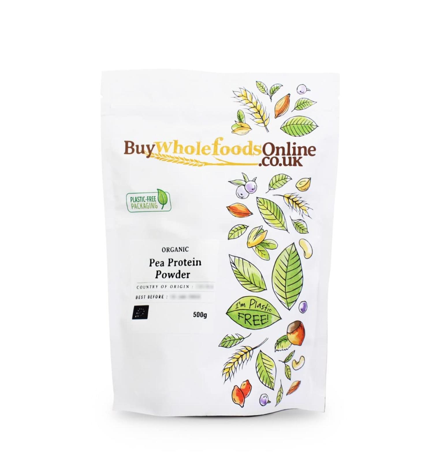 Organic Pea Protein Powder 500g (BWFO) - Buy Online on SooperMarket.com