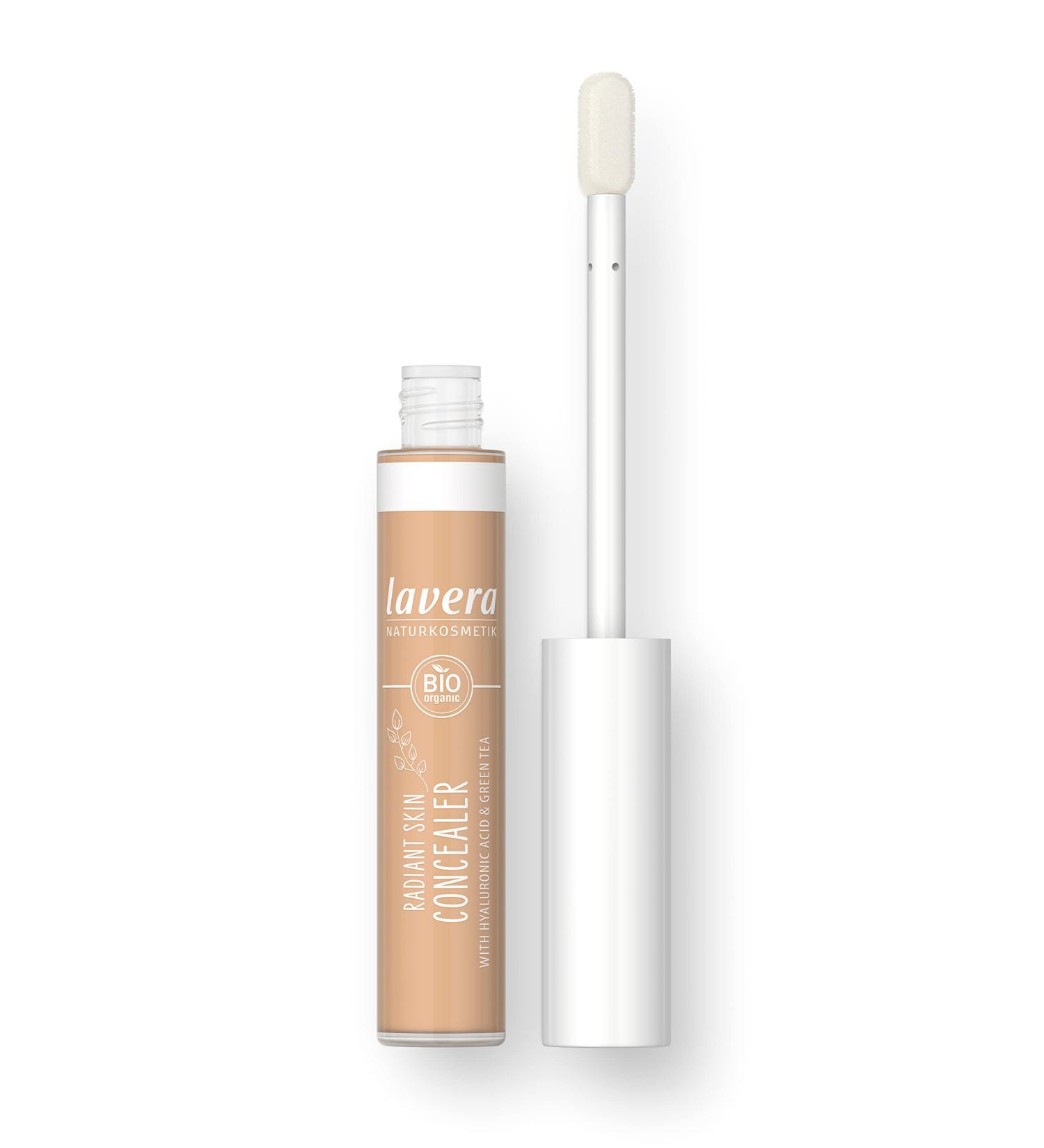 Lavera Radiant Skin Concealer Medium 03 - Covers Dark Circles & Imperfections - 8 Hour Hold - Moisturizing Vegan Natural Cosmetics - 5.5 ml - Buy Online on SooperMarket.com