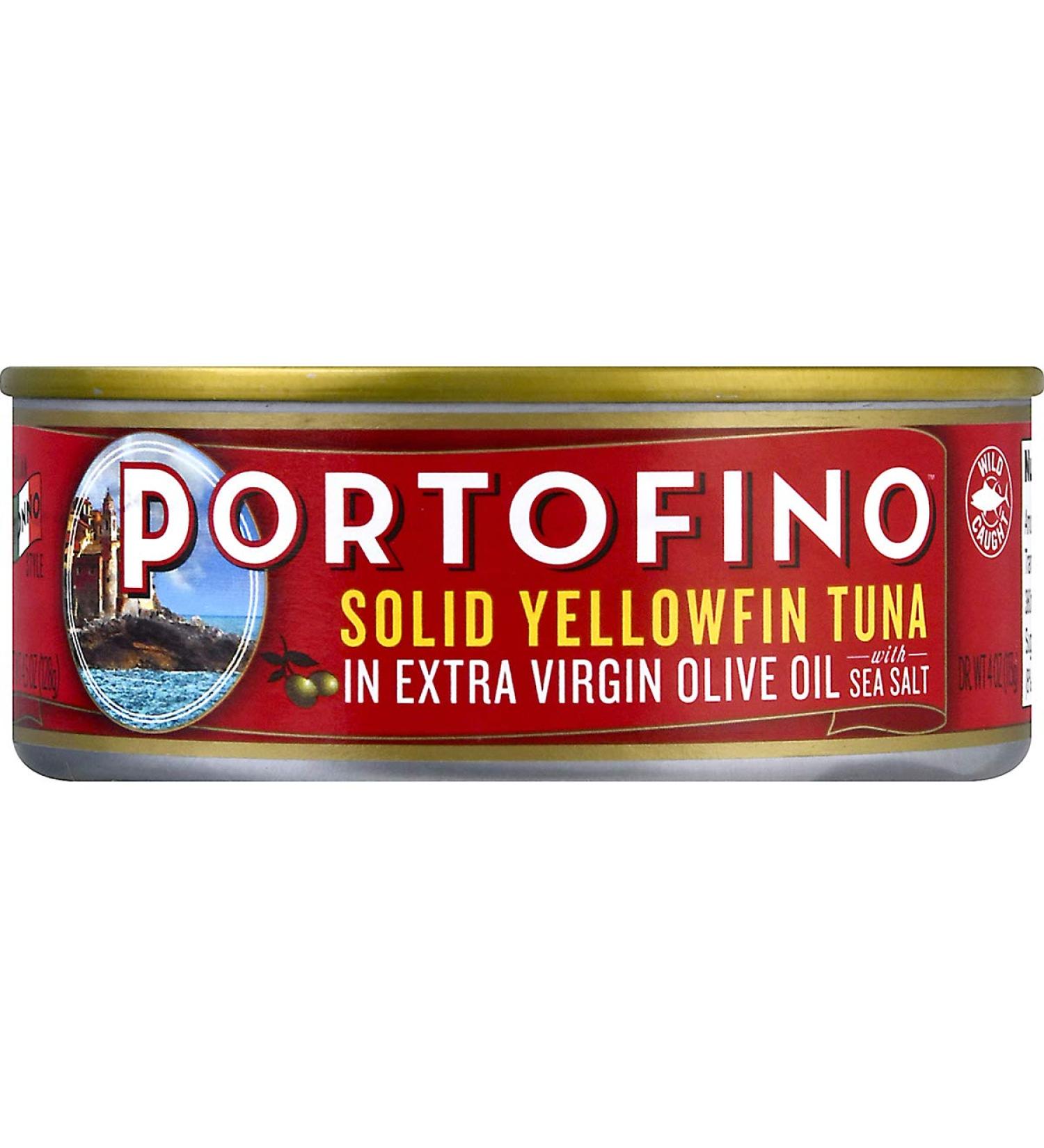 Portofino Yellowfin Tuna in Olive Oil - 4.5oz Can (Pack of 12) - Buy Online on SooperMarket.com