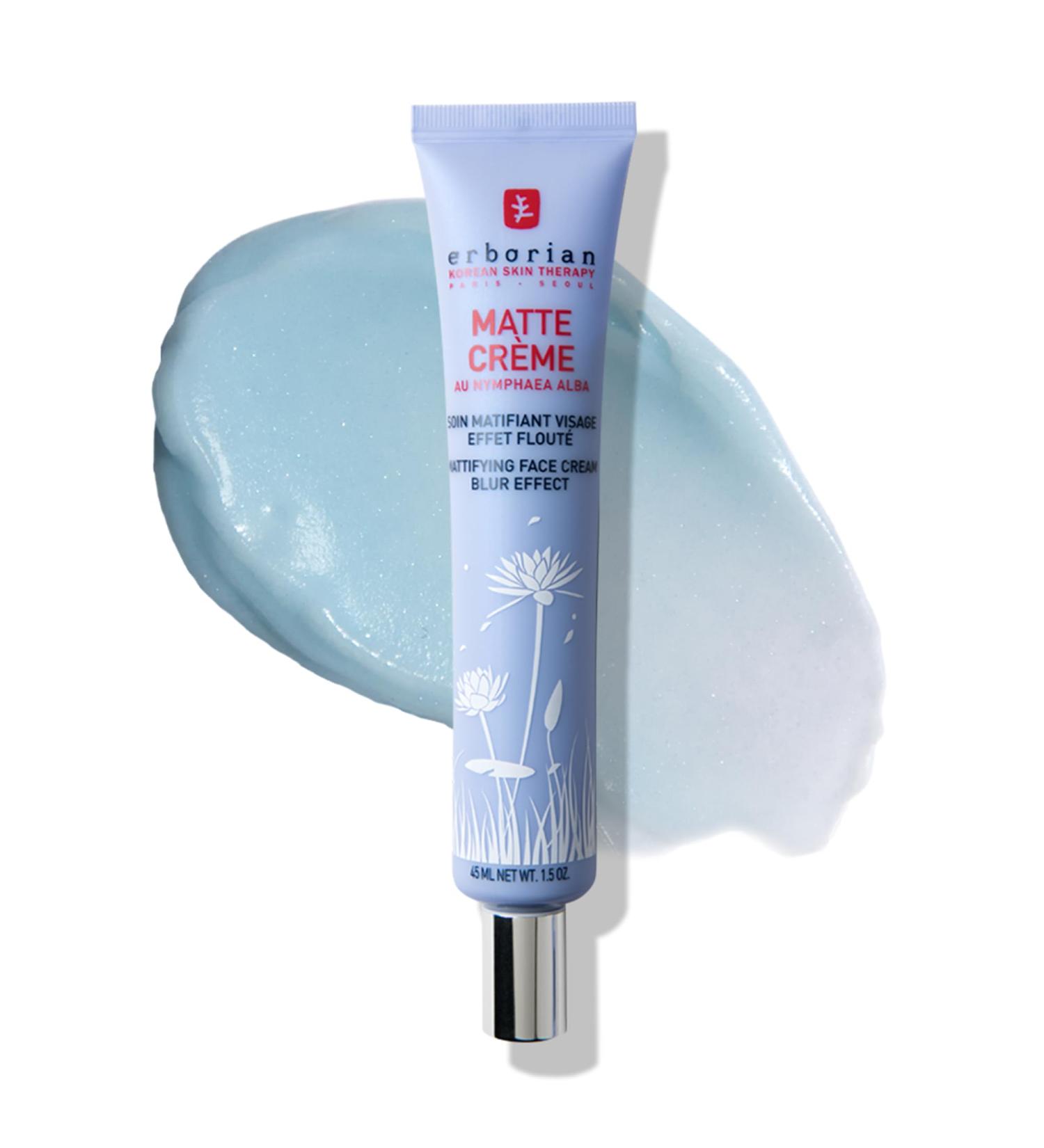 Erborian Matte Face Cream - Matte & Blurring Primer for Oily Skin | 1.5 Oz - Reduces Shine Minimizes Pores Natural Finish - International Shipping Available - Buy Online on SooperMarket.com