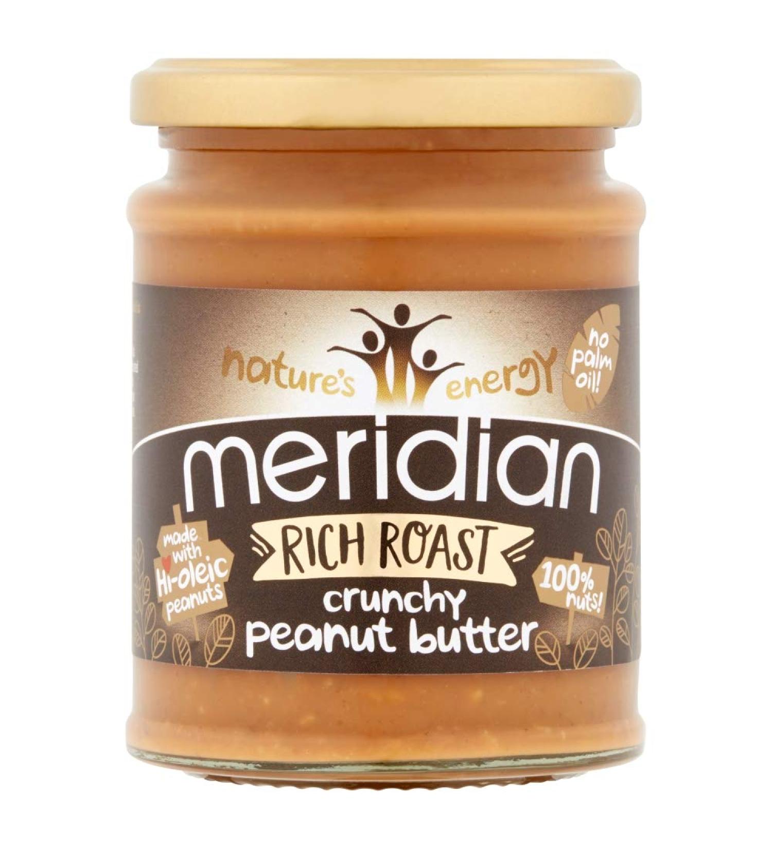 Meridian Rich Roast Crunchy Peanut Butter 280g - Buy Online on SooperMarket.com