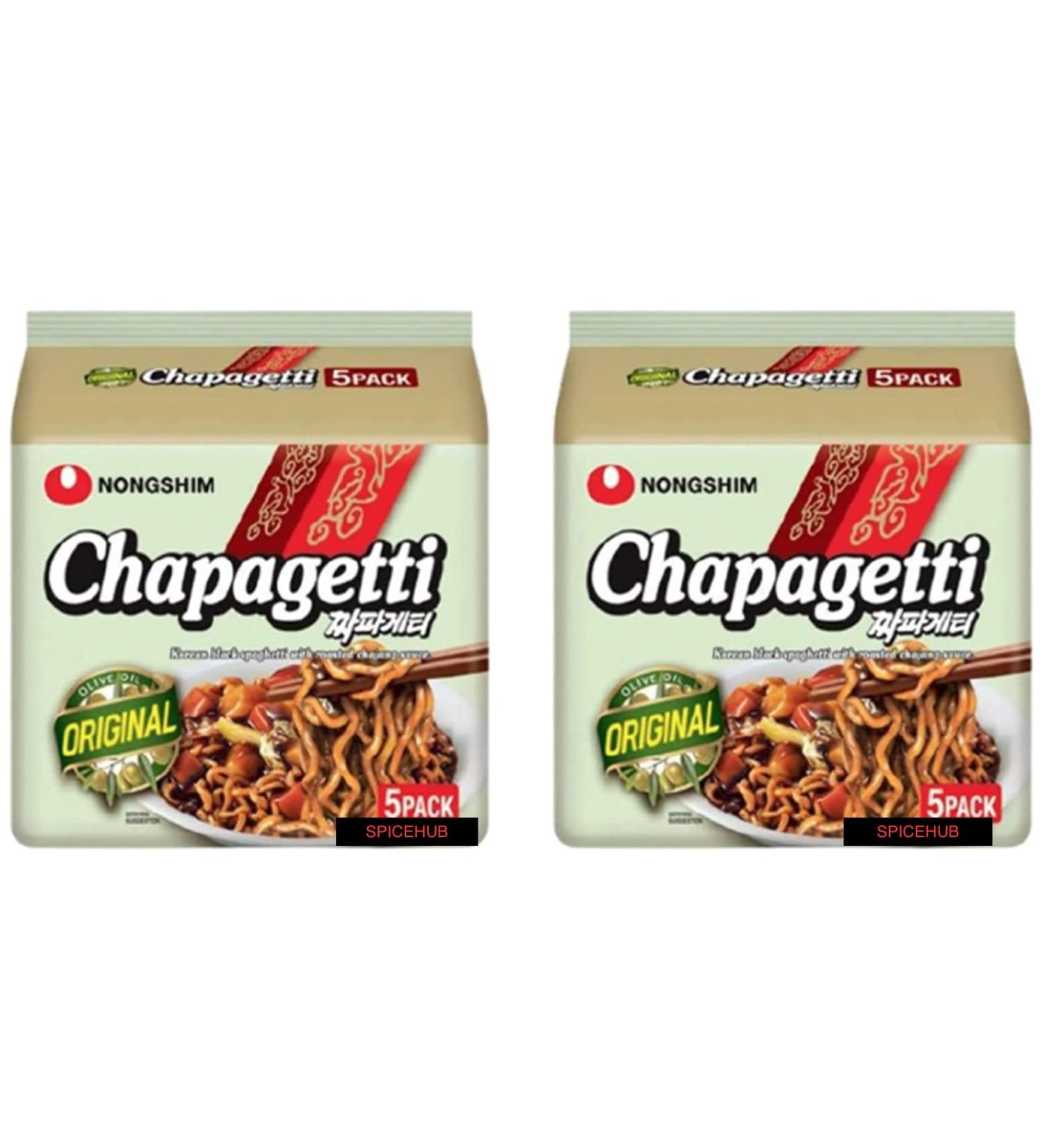 Nongshim Chapagetti Chajang Instant Noodle Pack of 10 BY SPICEHUB - Buy Online on SooperMarket.com