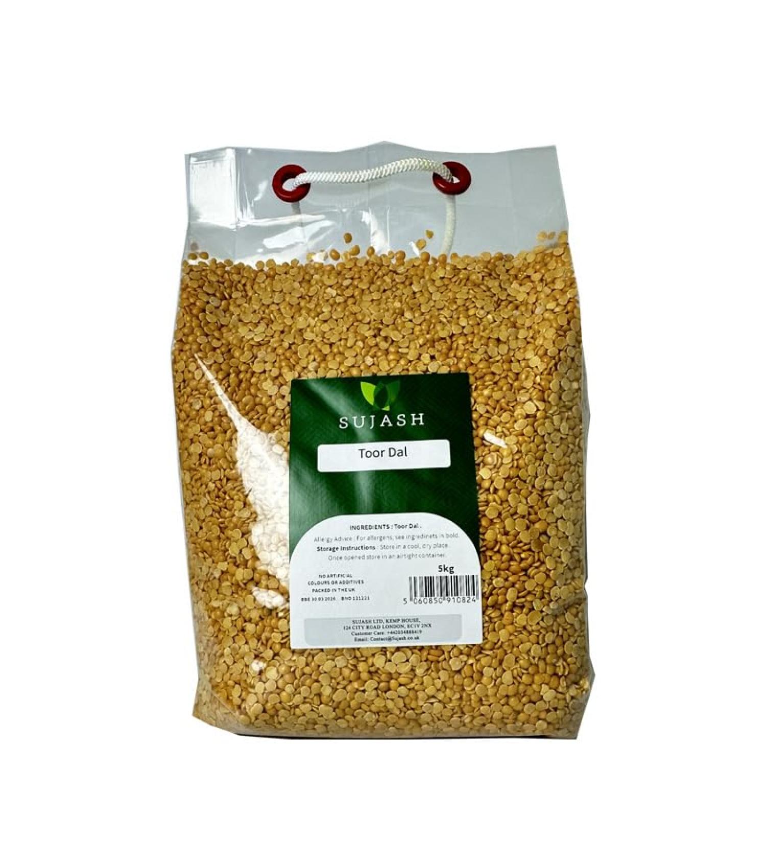 SUJASH Plain toor dal 5Kg