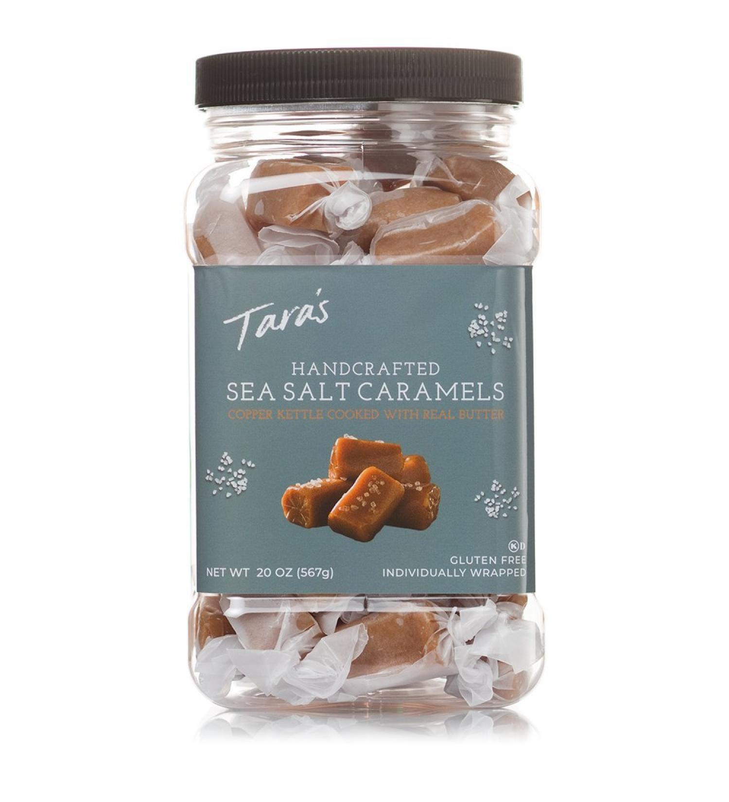 Taras All Natural Handcrafted Sea Salt Caramel - Small Batch Kettle Cooked - 20 oz - Buy Online on SooperMarket.com