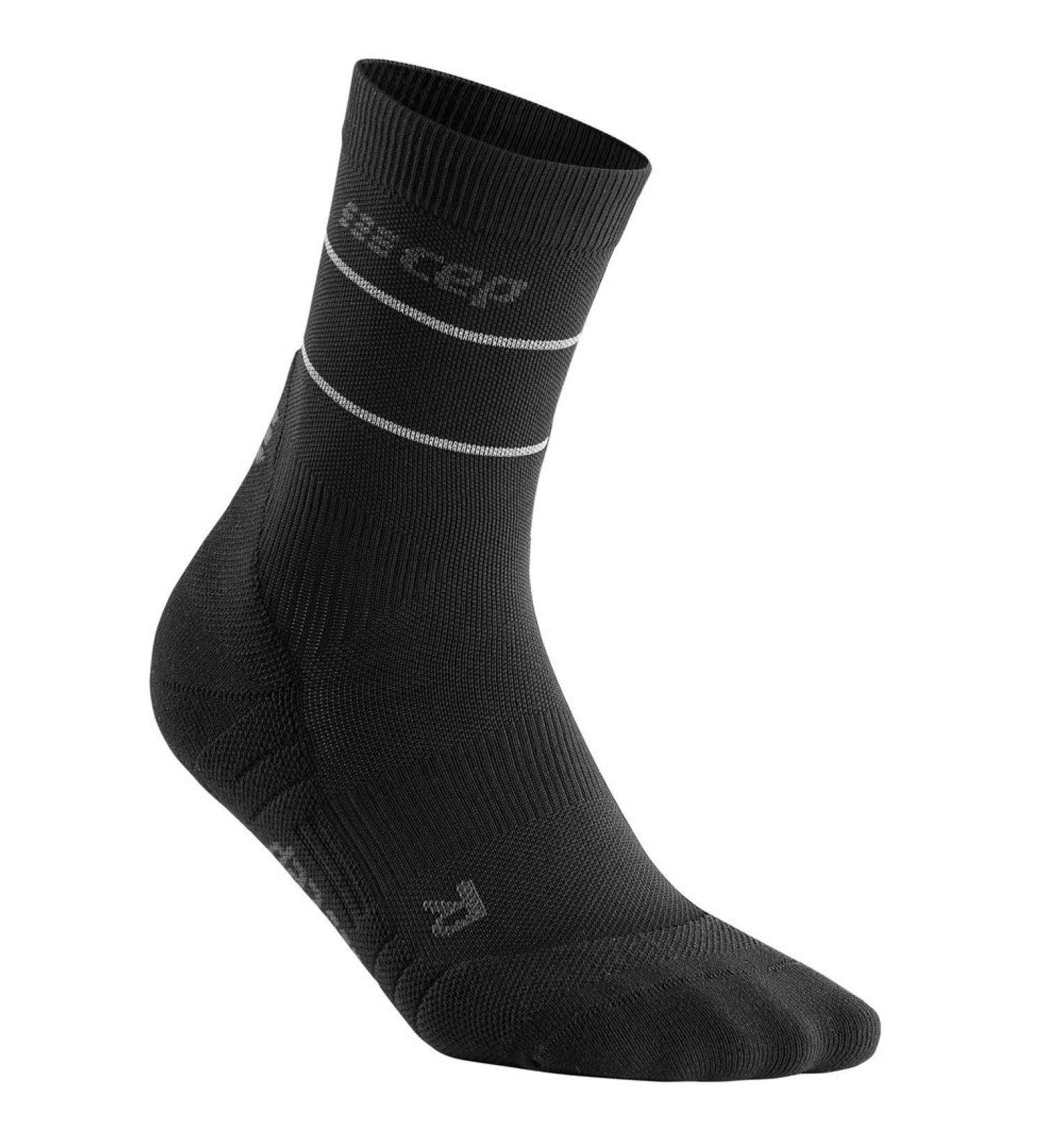 CEP Reflective Mid Cut Socks - Men's Medium Black - Buy Online on SooperMarket.com