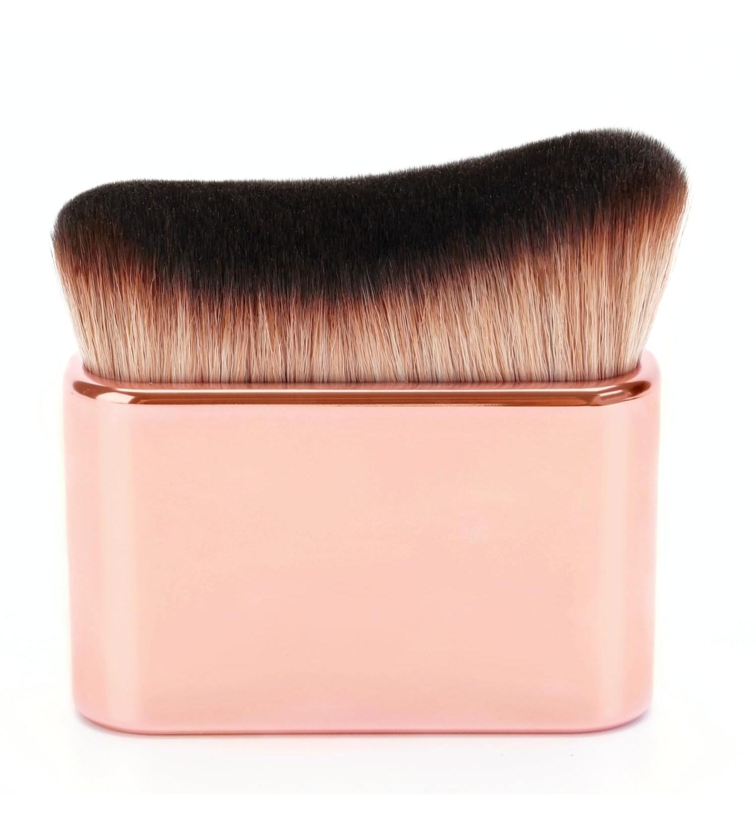 Self Tan Brush Kabuki - Best Body Makeup Brush for Self Tanner & Tanning Mousse | Liquid Foundation & Bronzer Applicator - Buy Online on SooperMarket.com