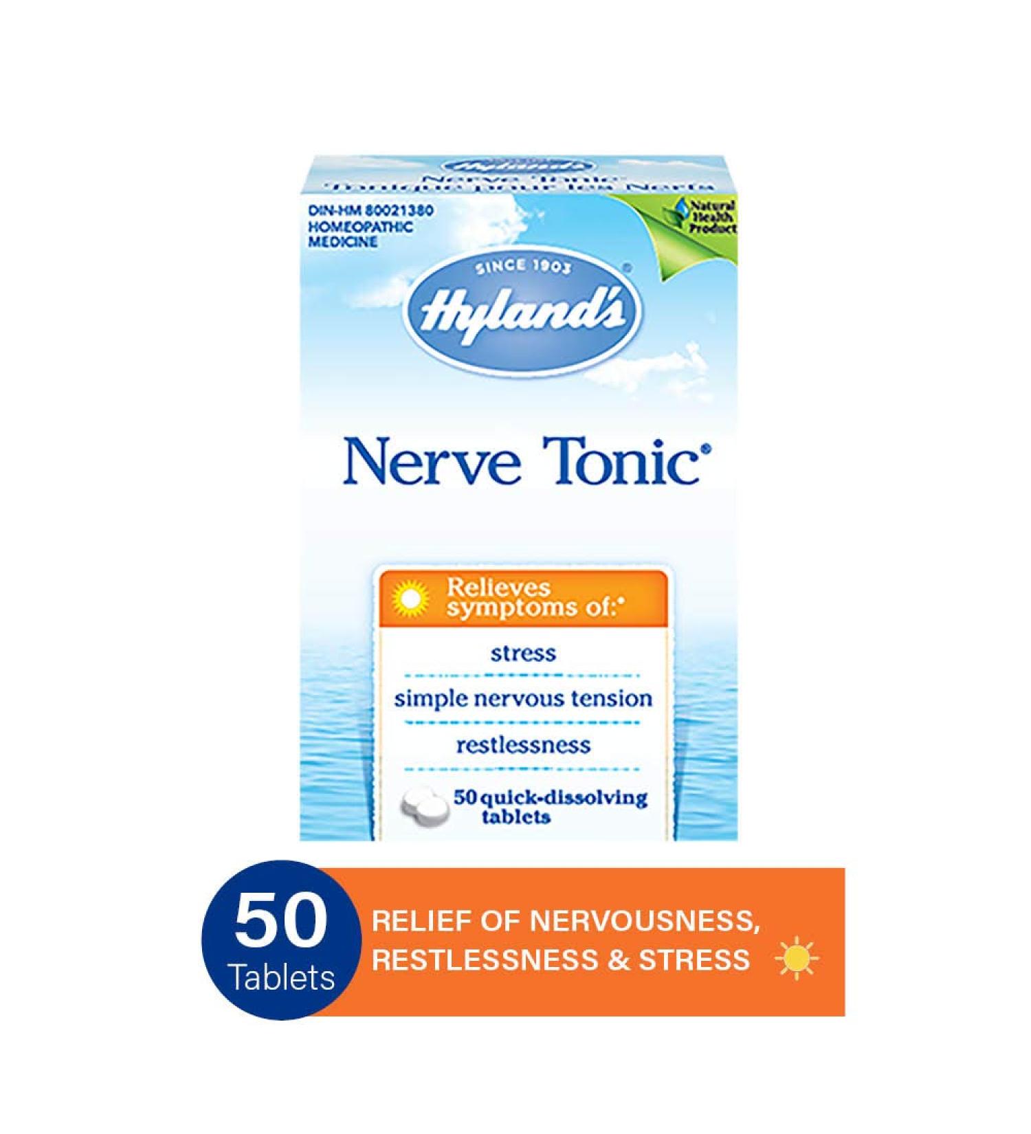 Hyland's Nerve Tonic Tablets 50 count - Buy Online on SooperMarket.com