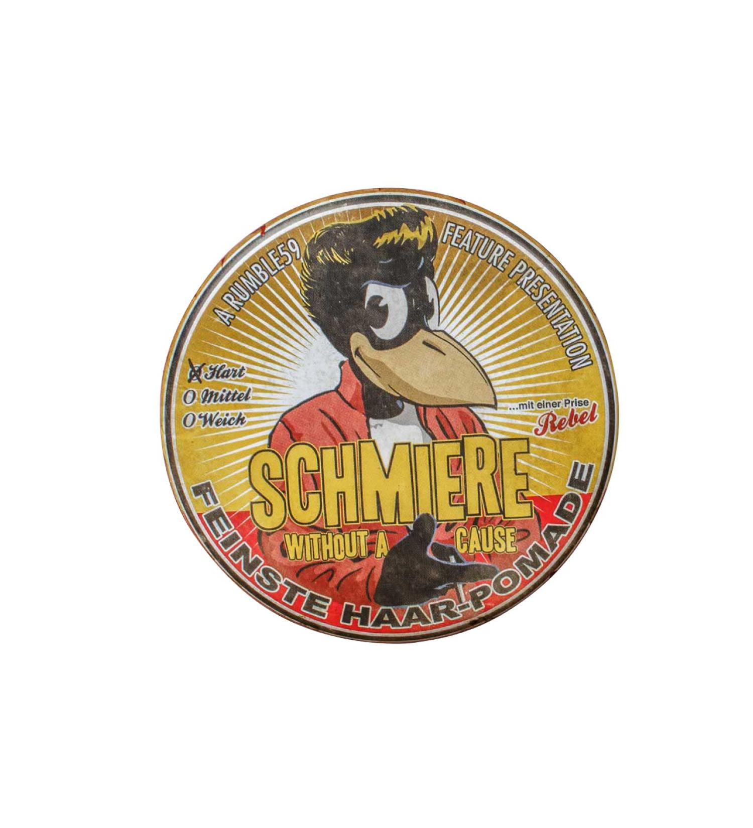 Rumble59 Smurn Hart Movie Edition Pomade - Rebel Without a Cause Hair Wax for Strong Styling - 140ml Chocolate Mint - Men's Hair Product - Buy Online on SooperMarket.com