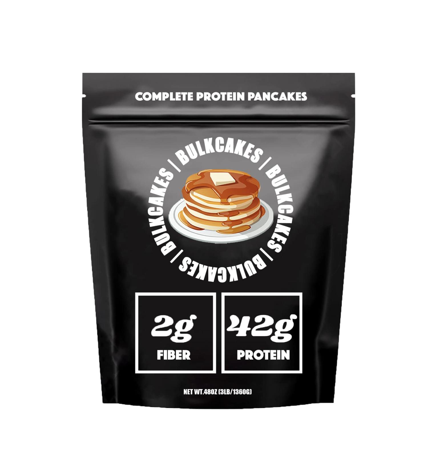 Bulk Buttermilk Protein Pancake Mix - 3LB | 42g Protein | Low Carb & Keto-Friendly | Just Add Water | Healthy Pancake & Waffle Mix - 48oz - Buy Online on SooperMarket.com