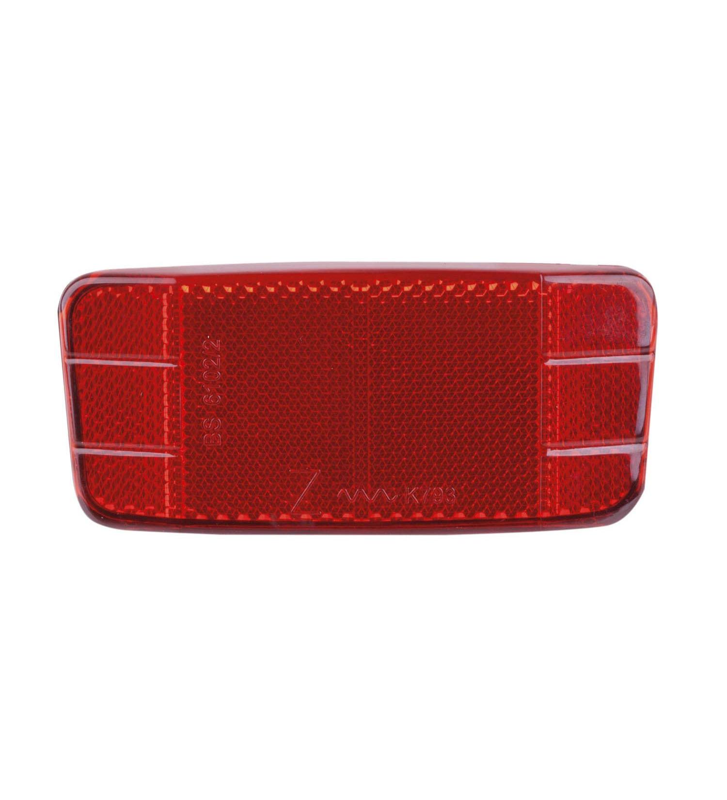 Buy Bicycle Rear Reflector for Luggage Carrier - STVZO Certified 50x110 mm Red for Enhanced Safety - Buy Online on SooperMarket.com