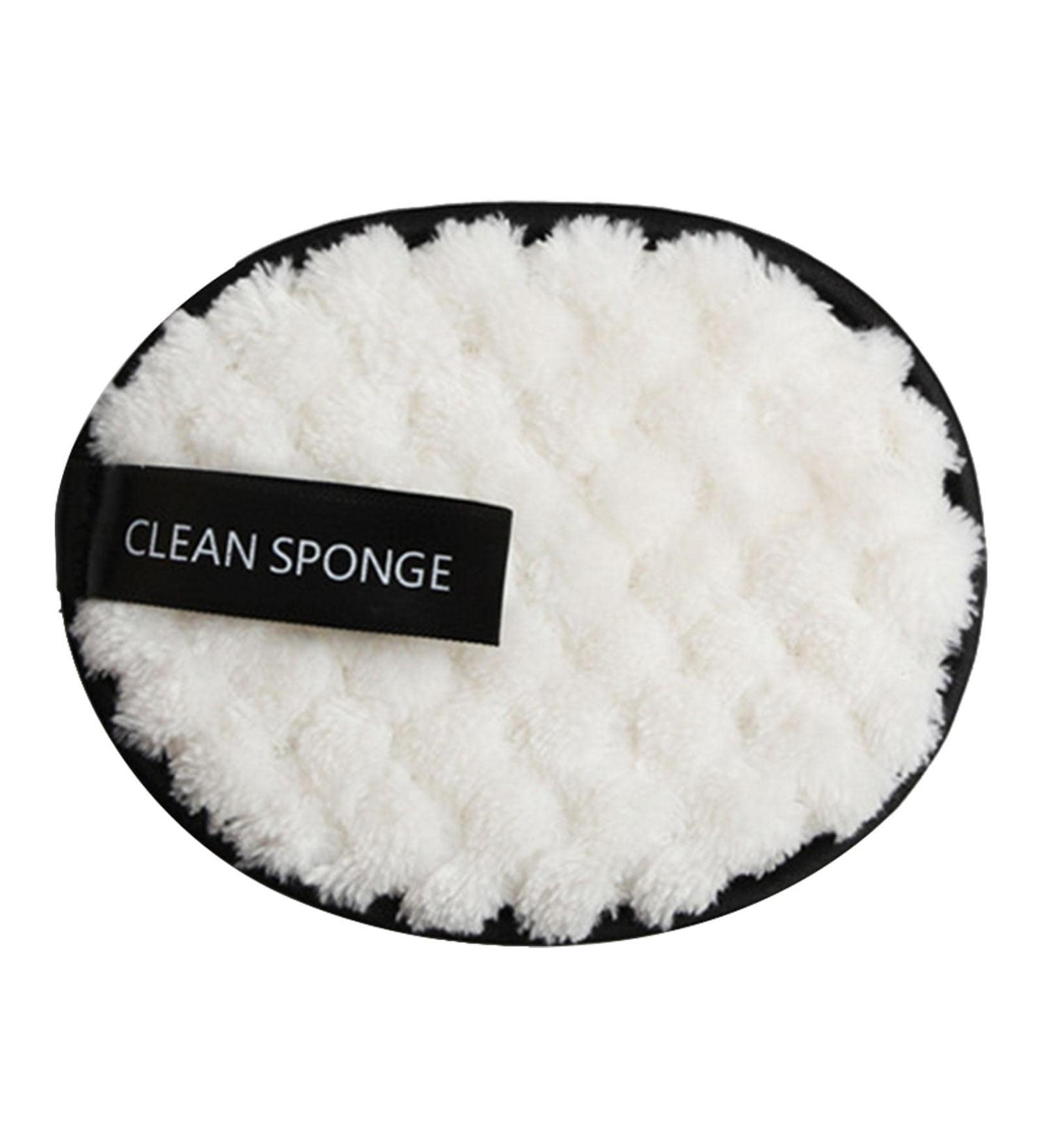 Face Makeup Remover Pads Reusable Face Cleansing Pads - Wet and Dry Double Use Makeup Remover Cloths Make-up Products Puff for Women & Men Sillervan White - Buy Online on SooperMarket.com