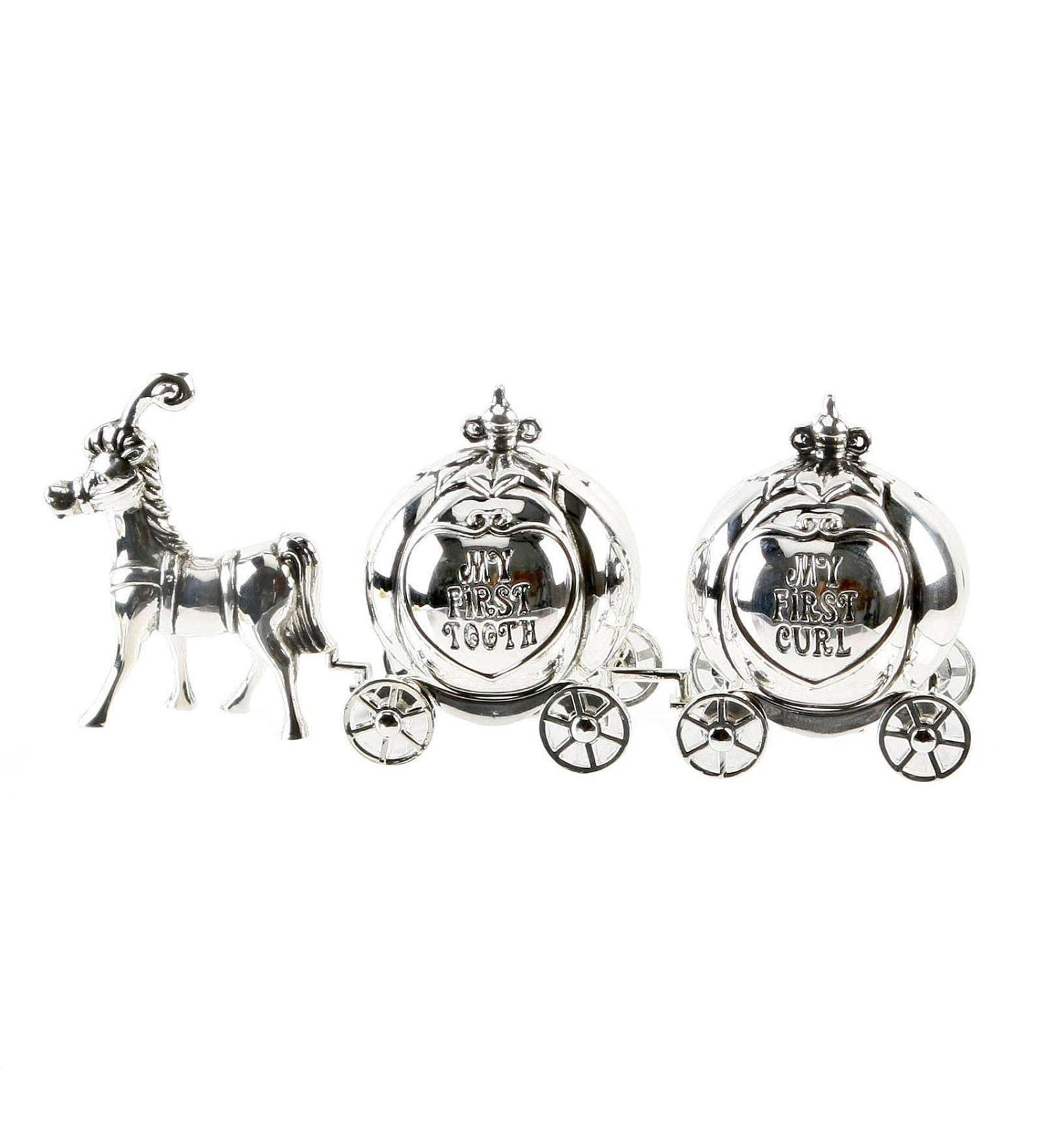 Widdop Bingham Silver Plated Cinderella Carriage 200 g
