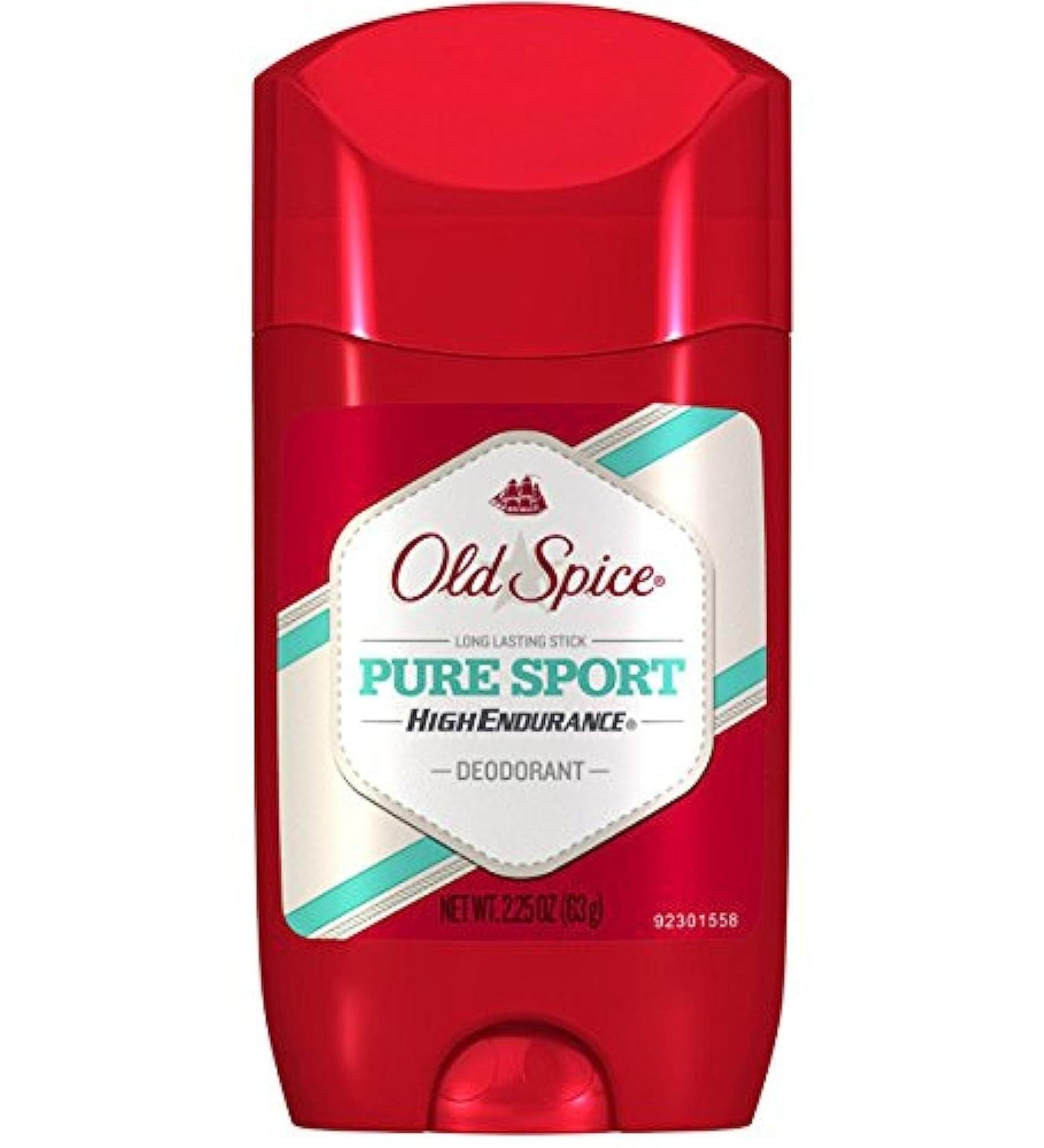 Old Spice High Endurance Deodorant Pure Sport 2.25 oz Pure Sport 2.25 Ounce (Pack of 1) - Buy Online on SooperMarket.com