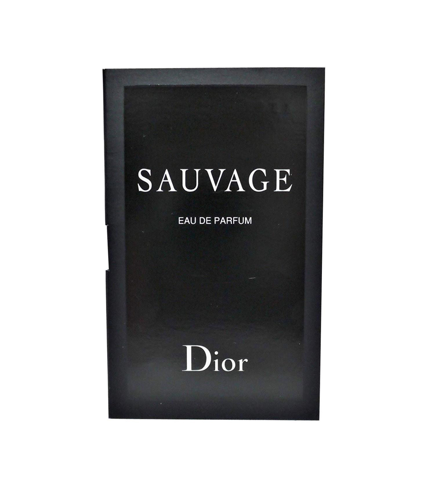 Dior 2018 Sauvage Eau de Parfum Sample Vial Spray .03 oz / 1 ml Wood 0.03 Fl Oz (Pack of 1) - Buy Online on SooperMarket.com
