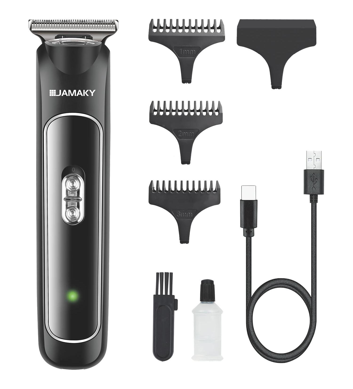 Ultimate Cordless Beard Trimmer for Men | 6300RPM T-Edgers 120 Min Run 3 Combs & Spotlight - International Shipping - Buy Online on SooperMarket.com