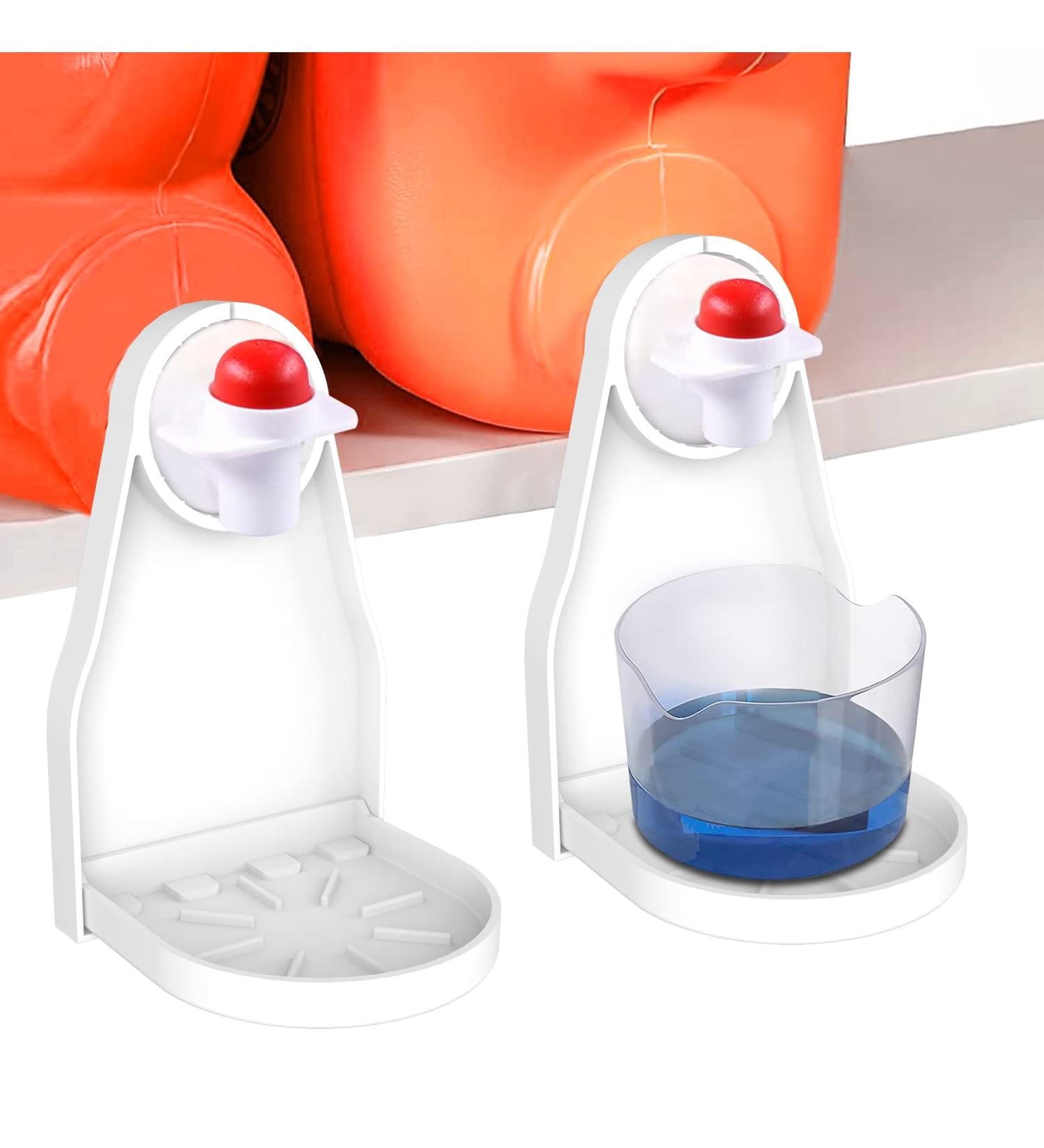 Buy 2 Pack Laundry Detergent Cup Holder & Drip Catcher - No More Leaks! | International Shipping Available - Buy Online on SooperMarket.com