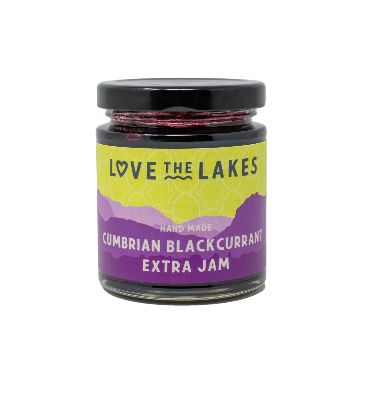 Love the Lakes Hand Made Cumbrian Blackcurrant Extra Jam