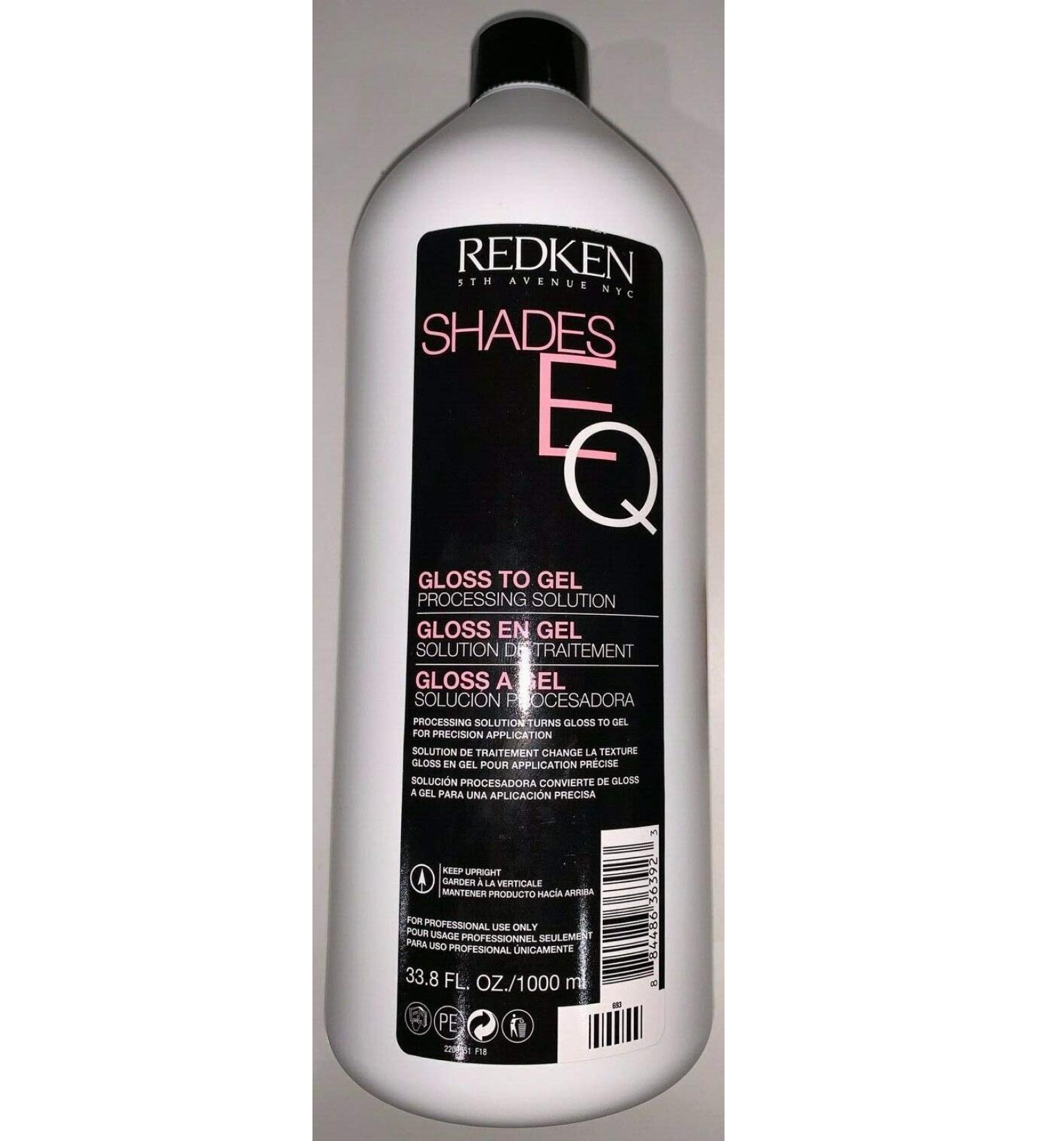 Redken Shades EQ Gloss to Gel Processing Solution 33.8oz