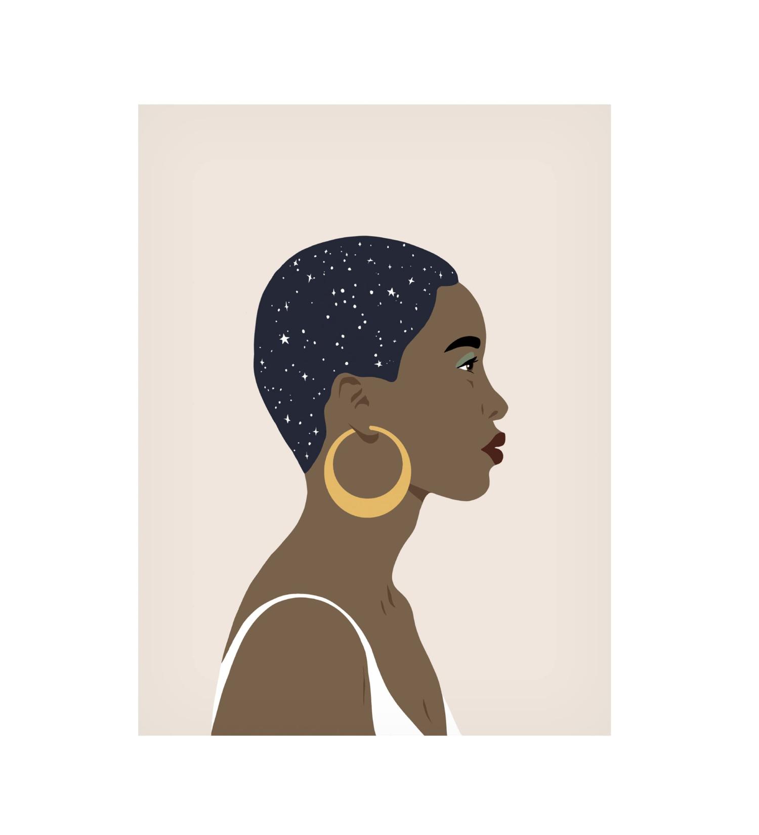 Buy Trademark Fine Art Heavenly Hair IV Canvas Art by Annie Warren - Elegant Wall Decor for Home and Office - International Shipping Available - Buy Online on SooperMarket.com