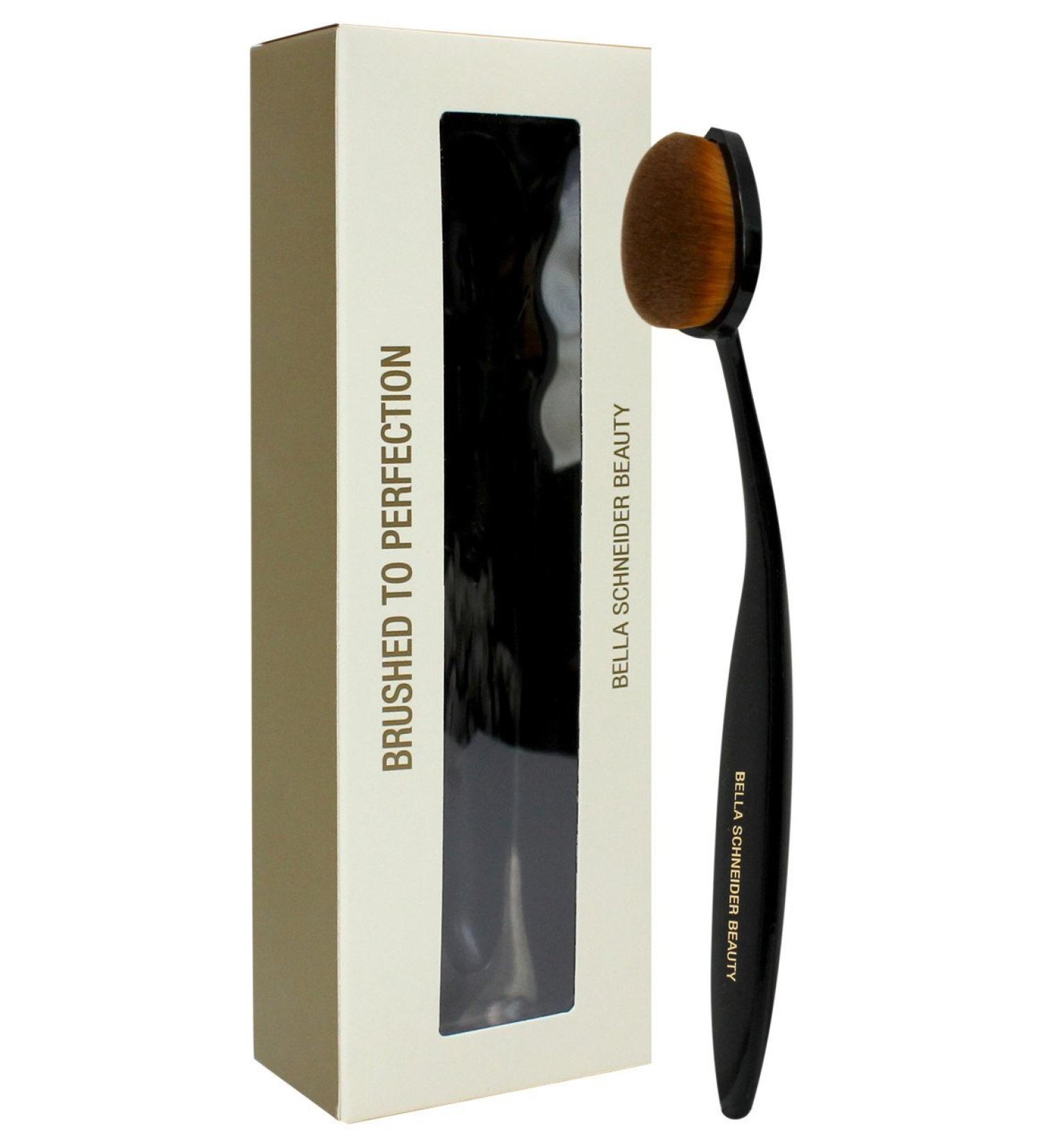 Brushed to Perfection Face brush - Professional Make Up Brush - Beauty Care Cosmetic Product - Full Face Buff for Liquid Foundation Powder Cream Moisturizer - MSRP $24.50