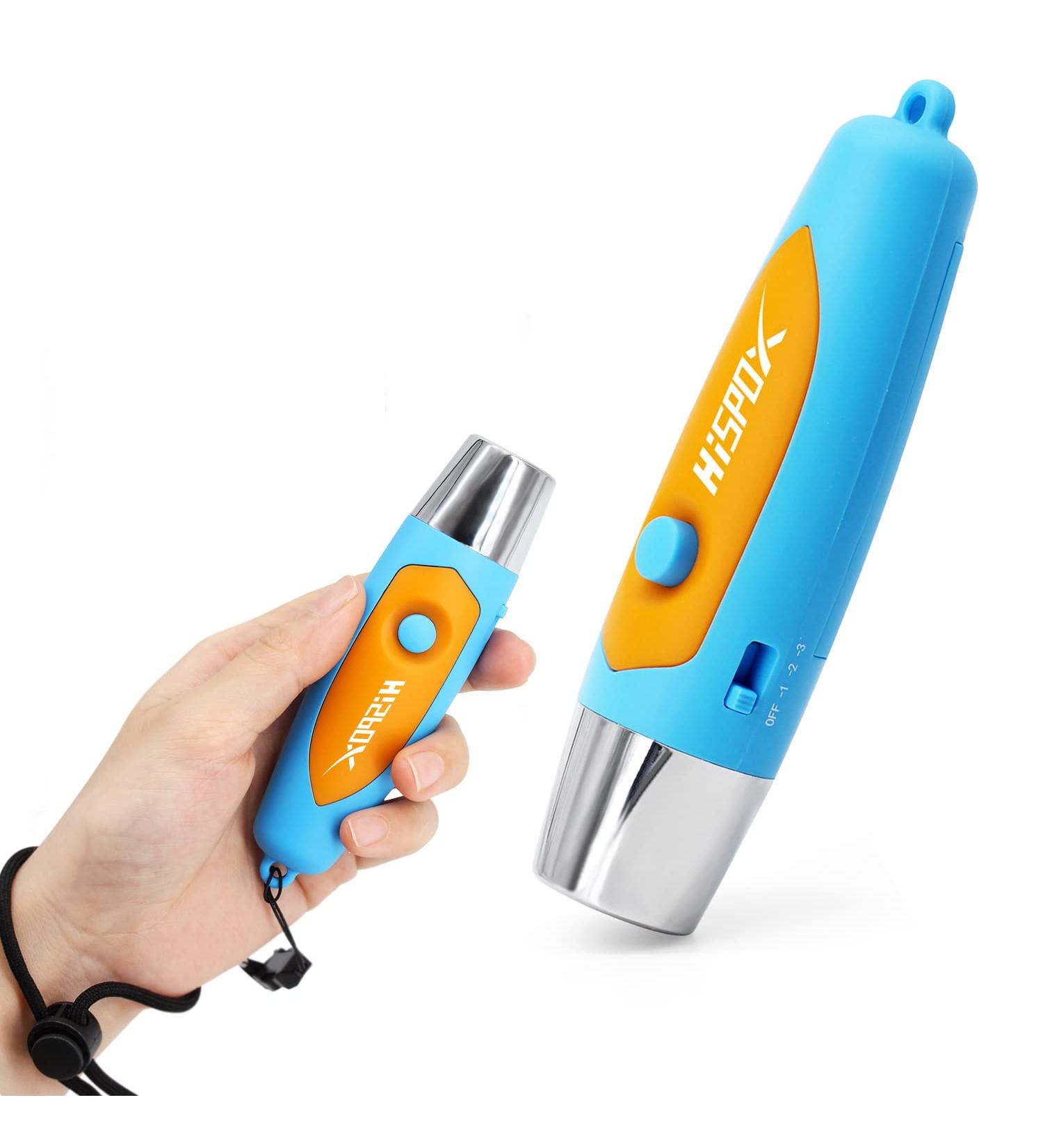 HISPOX Electronic Whistle for Coaches - Loud Volume Hand Whistle with Lanyard - 3 Tones, Blue - Buy Online on SooperMarket.com
