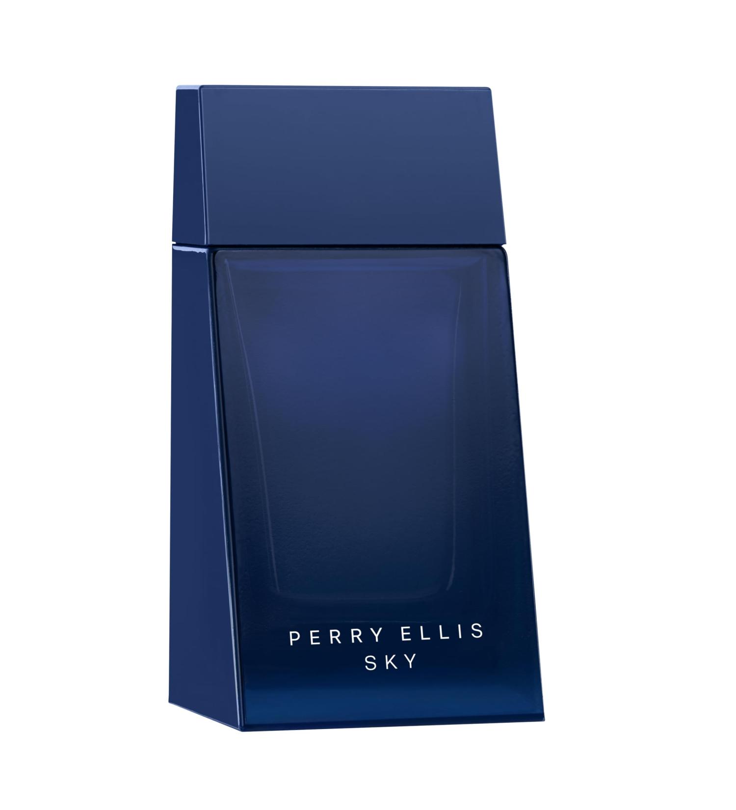 Perry Ellis Sky 3.4 fl oz EDT - Cologne for Men - fresh aquatic citrus - bergamot lime mint violet sandalwood cedarwood - Buy Online on SooperMarket.com