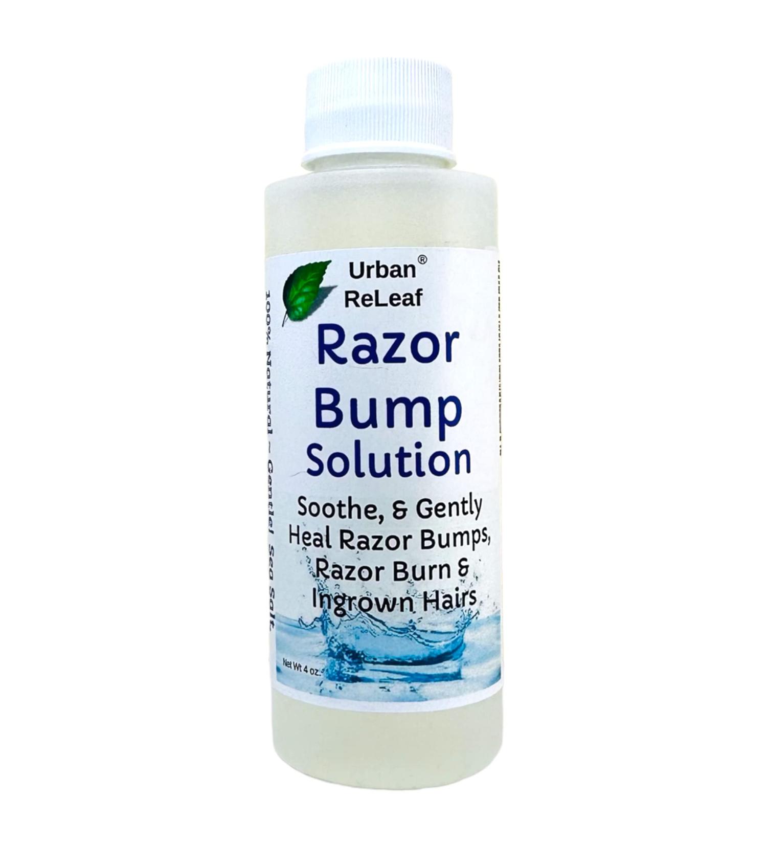 Urban ReLeaf Razor Bump Solution - Natural Sea Salt for Shaving Bumps & Ingrown Hairs - Made in USA - Buy Online on SooperMarket.com