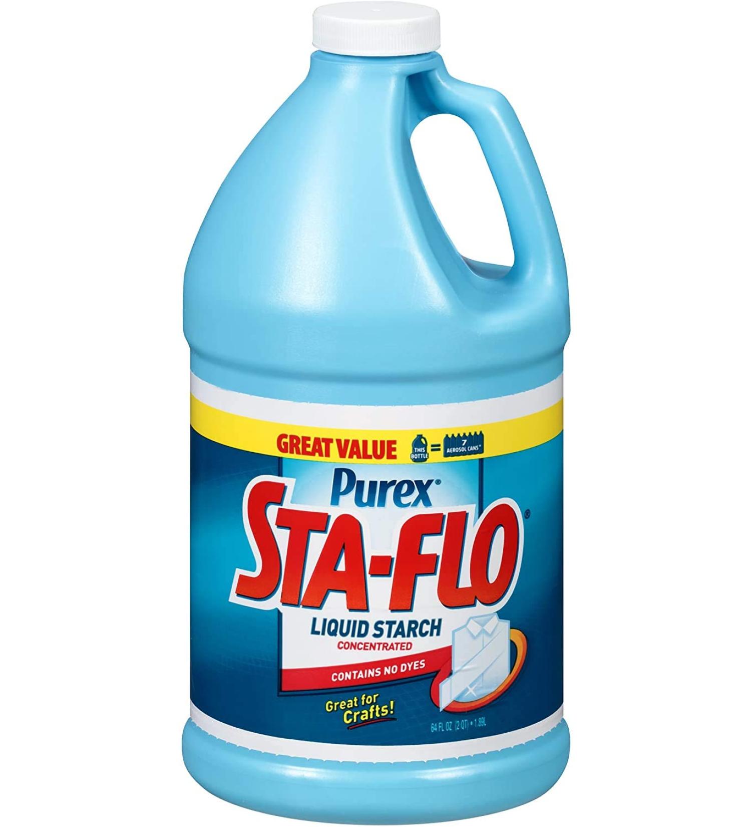 Purex Sta-Flo Concentrated Liquid Starch, 64 oz Bottle by Sta-Flo (Limited Pack)