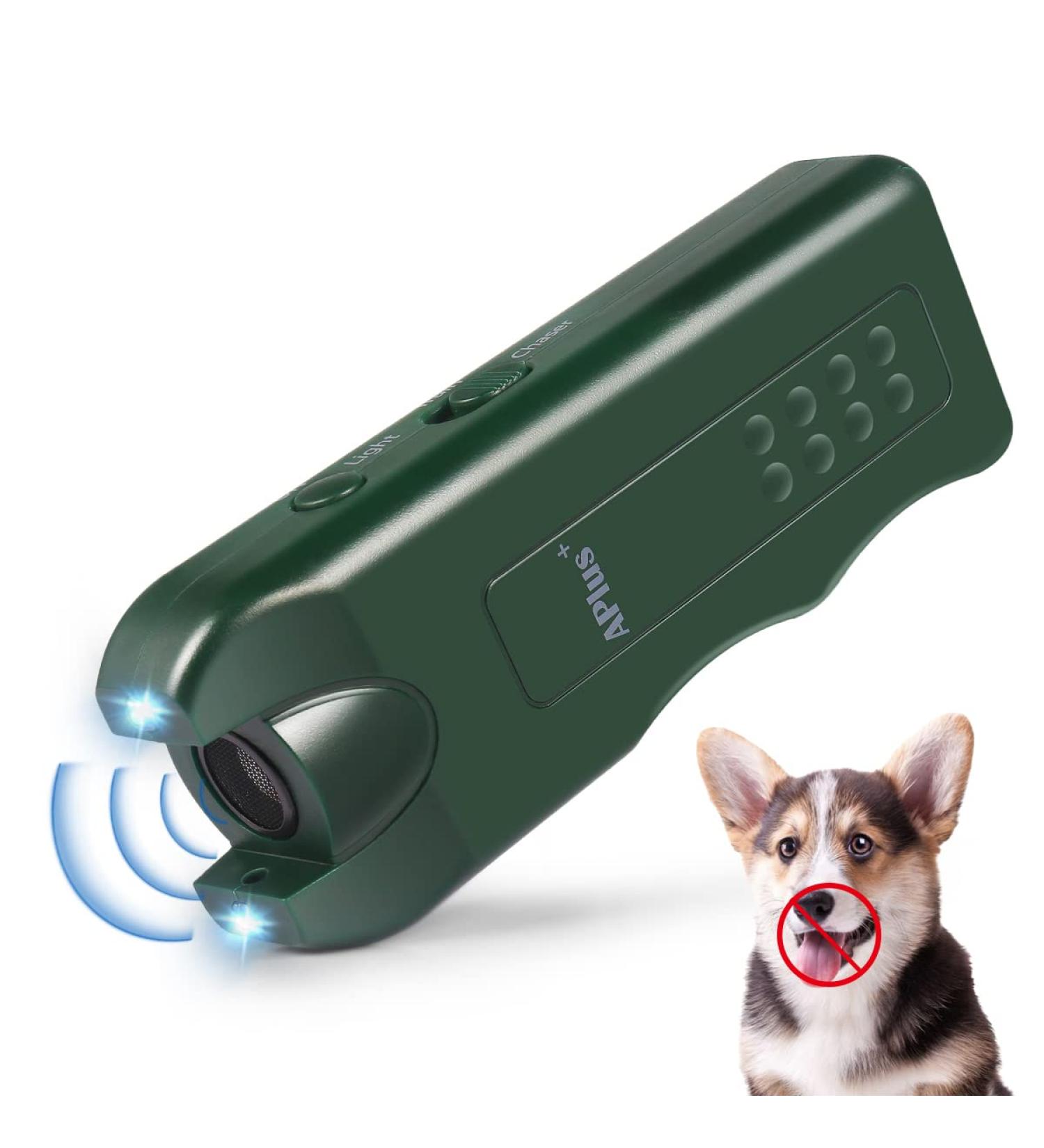 ASSCA Anti Barking Device Ultrasonic Dog Deterrent Anti Dog Barking Deterrent Devices with 3-in-1 Charging and Safe for People and Pets Mini Ultrasonic Dog Repeller is Suitable for Most Dogs Green - Buy Online on SooperMarket.com