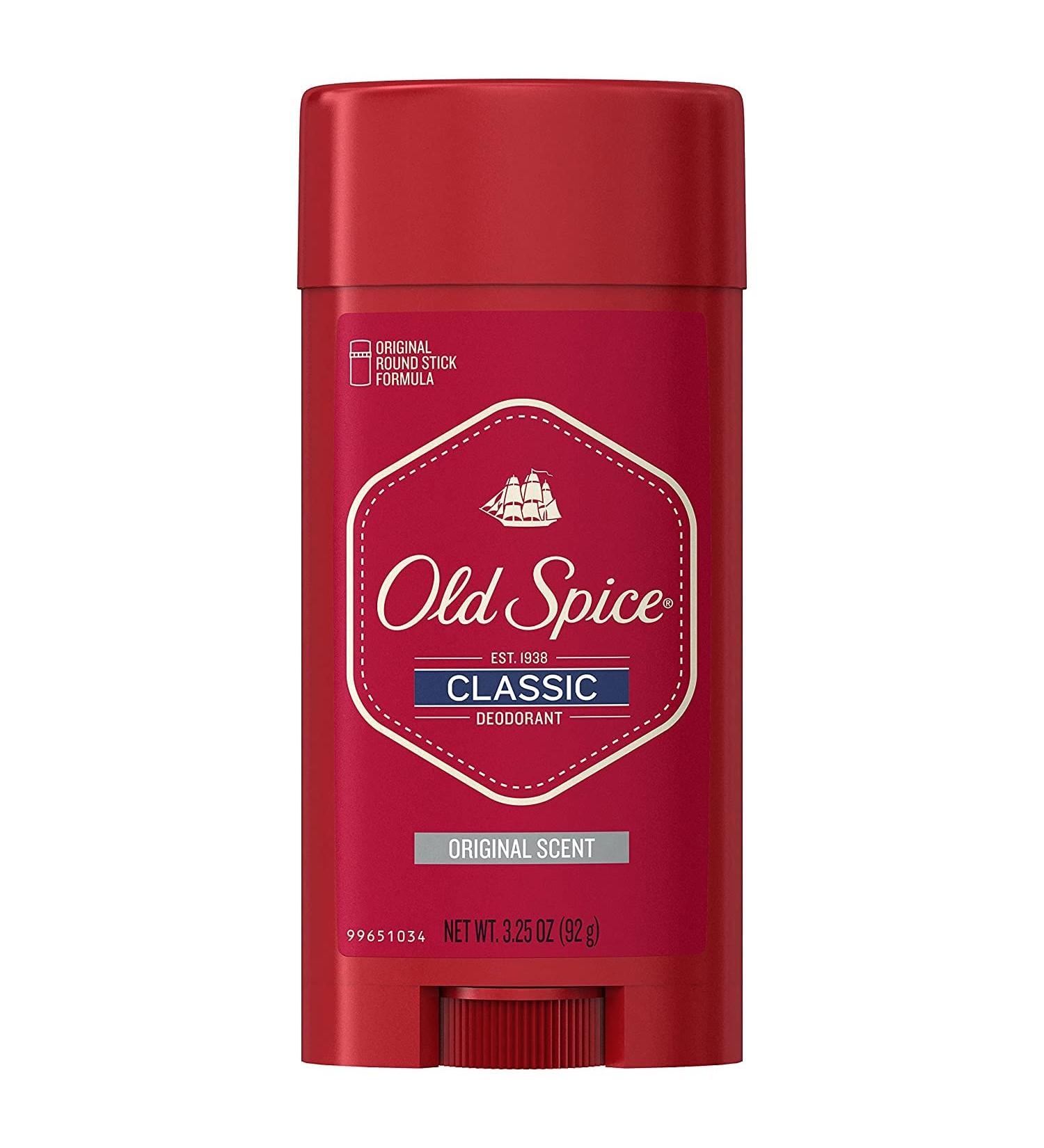 Old Spice Classic Deodorant Stick Original 3.25 oz - Pack of 4 - Buy Online on SooperMarket.com