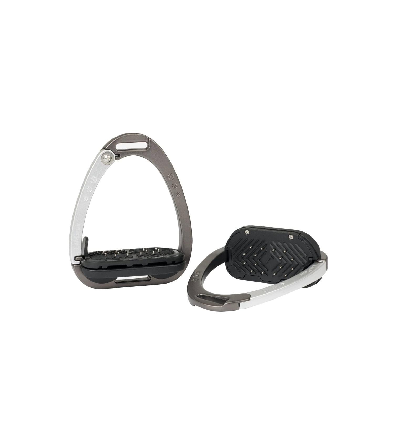 LeMieux Vector Balance Stirrup - Carbon/Silver - Buy Online on SooperMarket.com