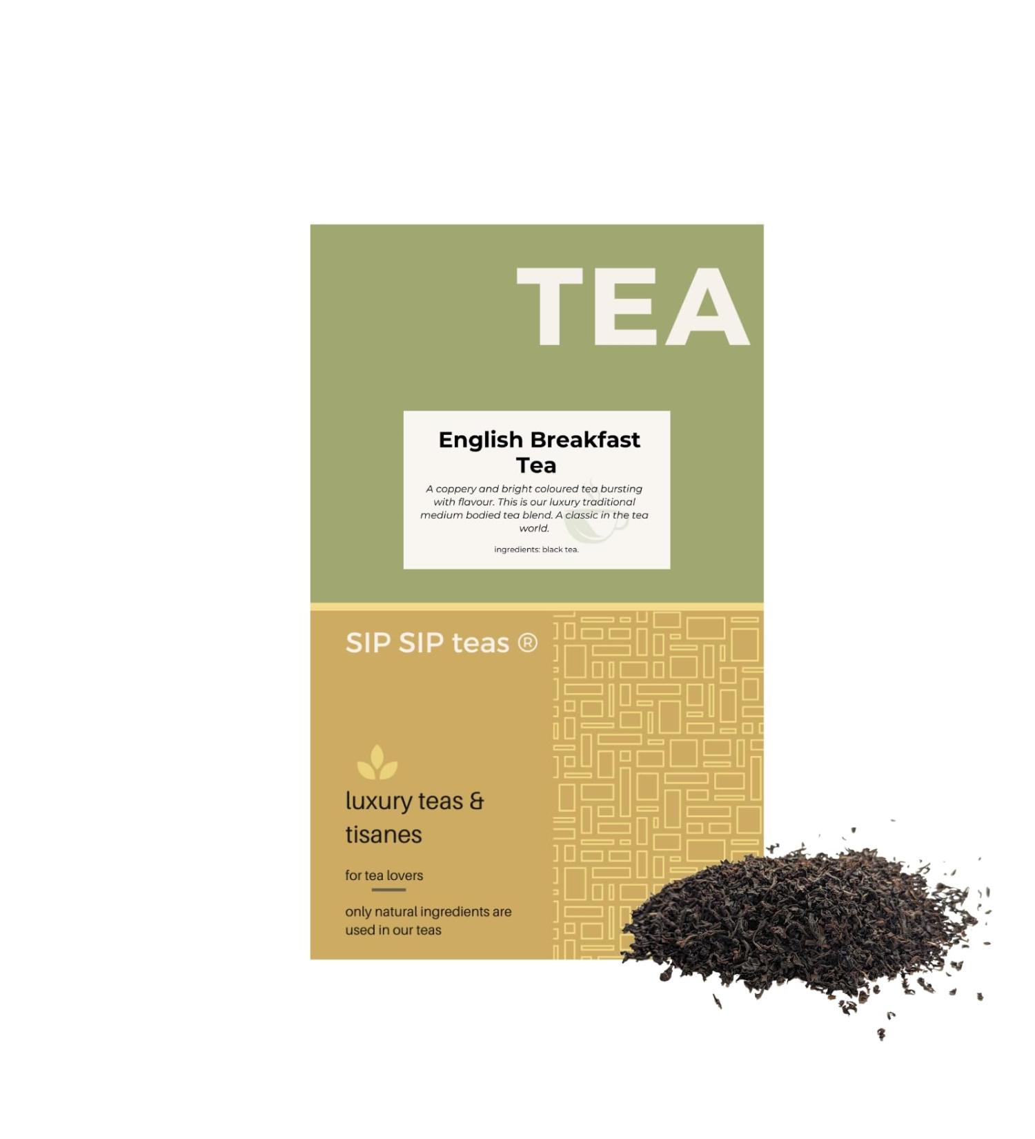 Black Tea (English Breakfast loose leaf tea 100g) English Breakfast 100g - Buy Online on SooperMarket.com