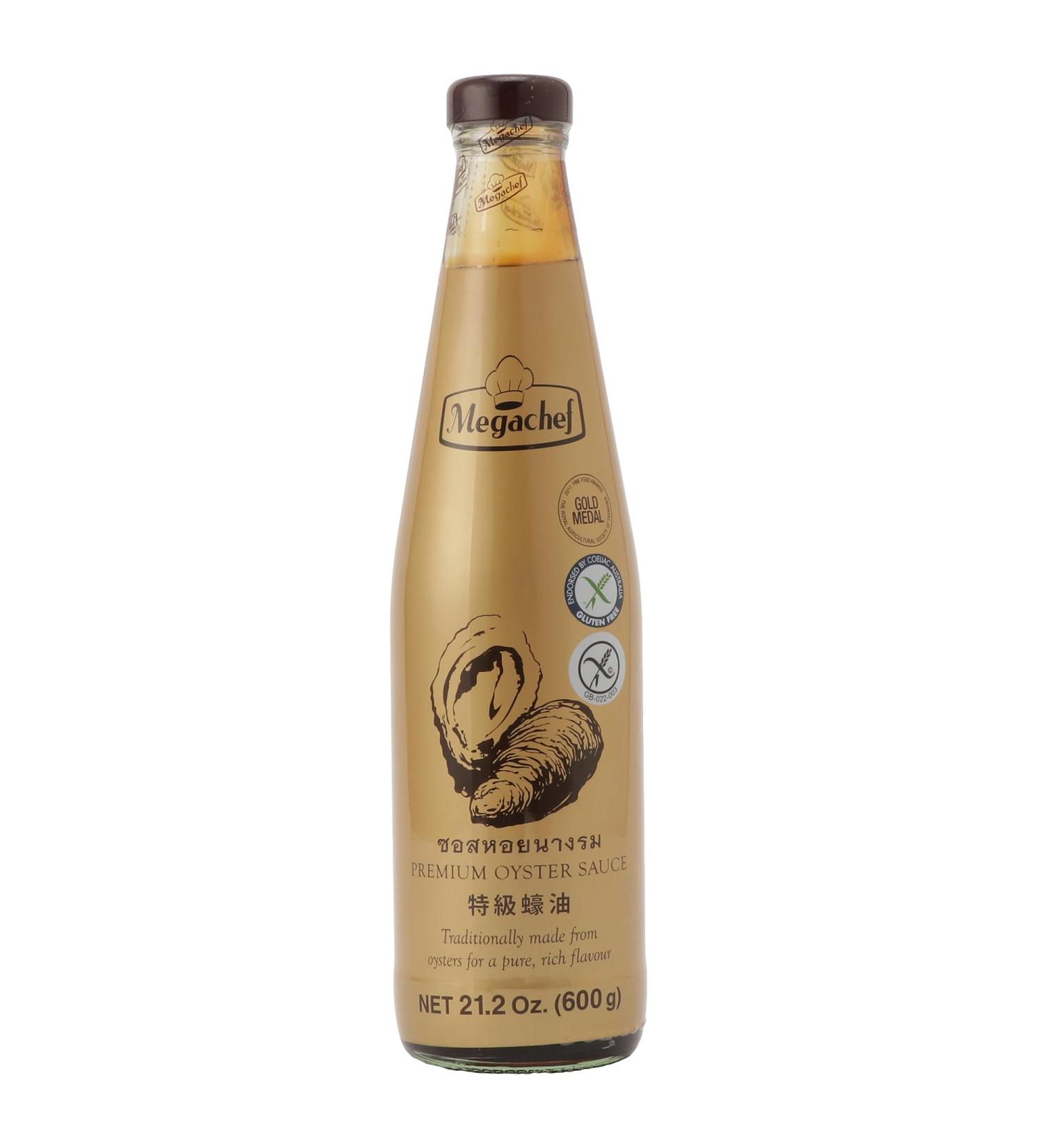 Megachef 600g PREMIUM OYSTER SAUCE gluten free - Oyster sauce - 45% oyster