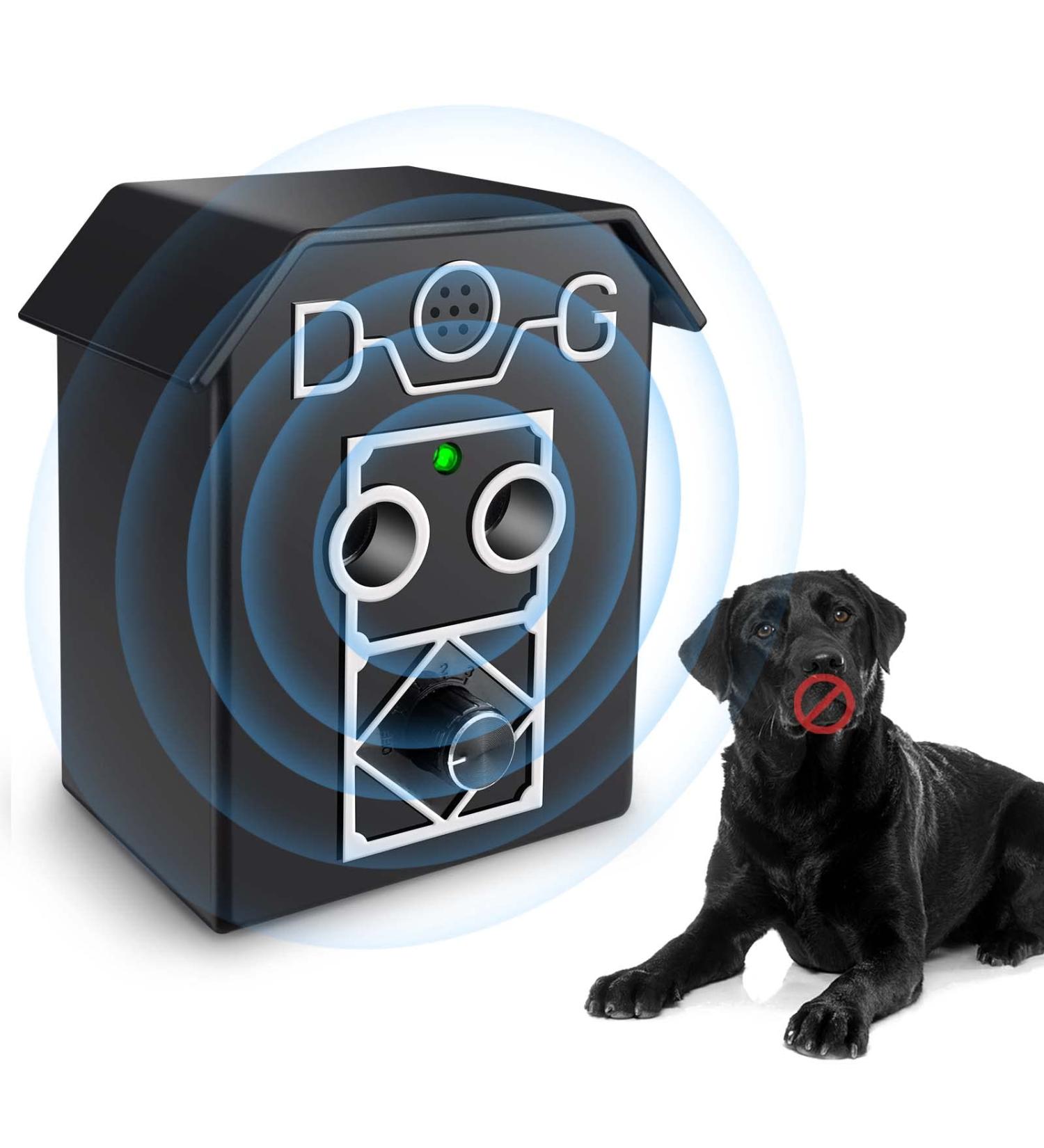 Anti Barking Device 55Ft Auto Dog Barking Deterrent Devices 3 Sensitivities Stop Dog Barking Device Ultrasonic Anti Dog Barking Pet Gentle Anti Barking Device for Small Large Dogs Indoor Outdoor Black#0413rtw - Buy Online on SooperMarket.com
