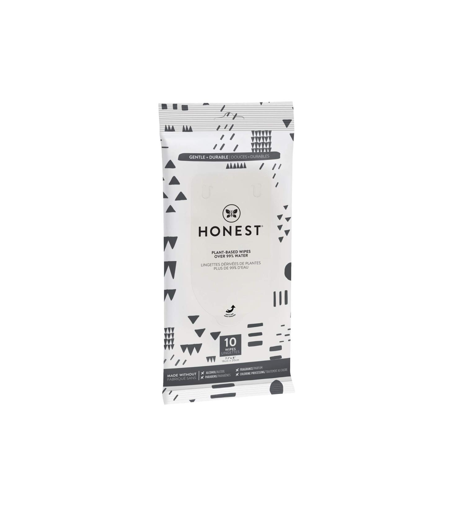 Honest Company Baby Wipes - Fragrance Free & Classic Scent, 10 Count (Pack of 1) - Buy Online on SooperMarket.com