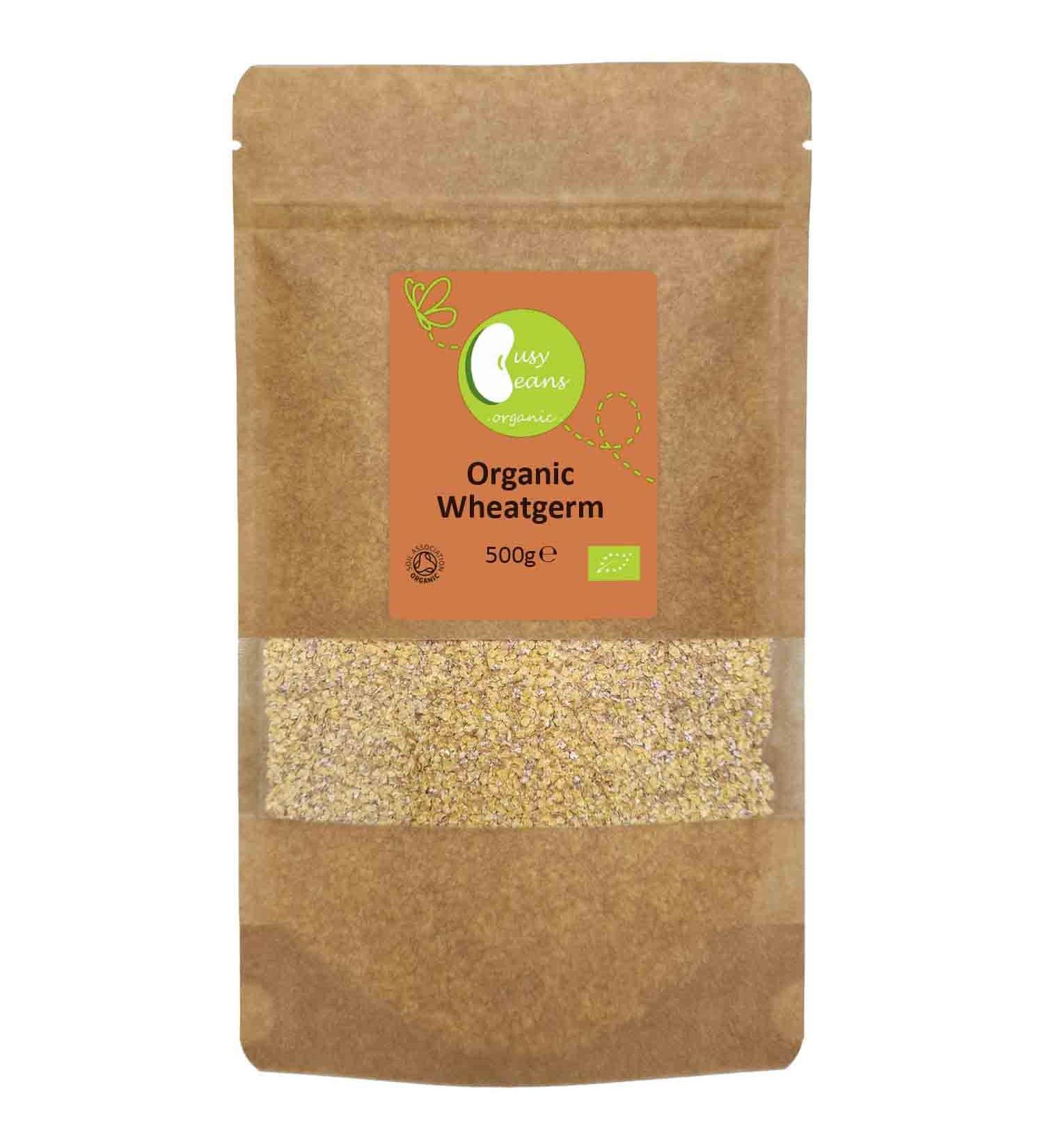 Organic Wheatgerm - Certified Organic - by Busy Beans Organic (500g) - Buy Online on SooperMarket.com