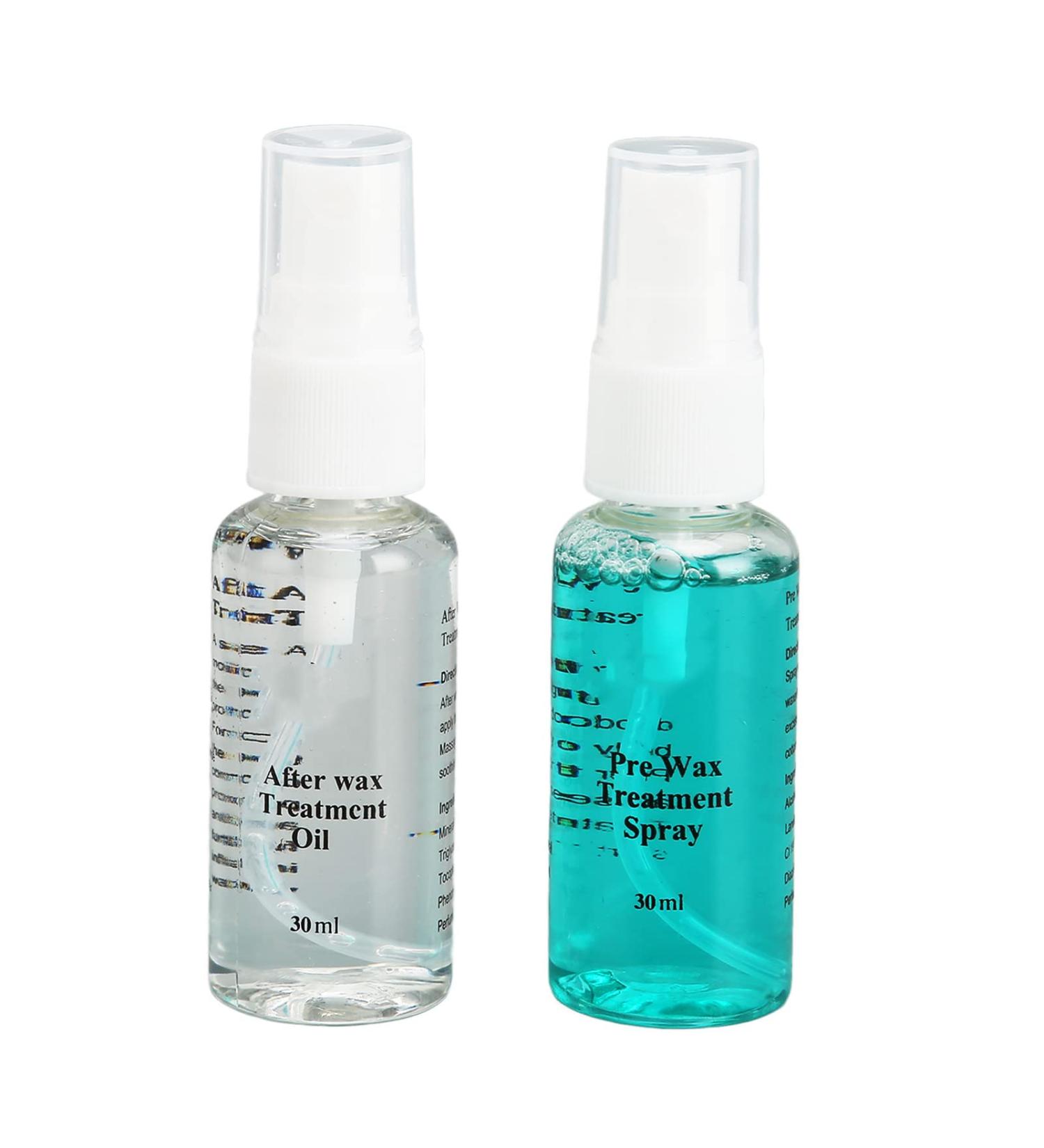 Clean & Hydrate Waxing Kit - Pre Wax Cleanser & Post Oil for Smooth Calm Skin - Buy Online on SooperMarket.com