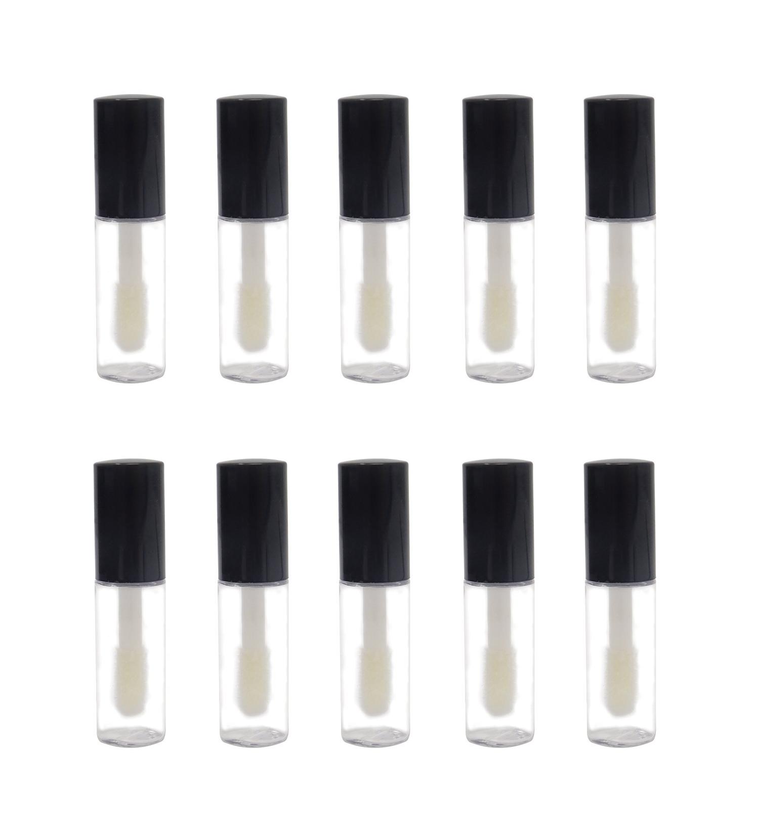 Honbay 10PCS Mini 1.2ml Clear Empty Lip Gloss Containers - Travel Size Lip Gloss Bottles for Samples and Balms - Buy Online on SooperMarket.com