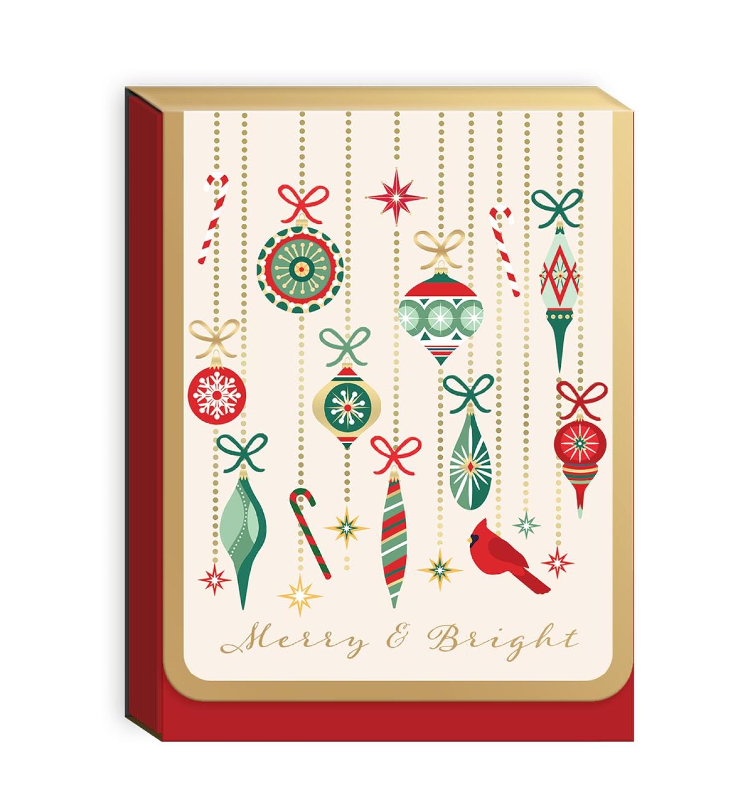 Buy Punch Studio Christmas Ornaments Pocket Notepad (50507) - Unique Holiday Gifts & International Shipping - Buy Online on SooperMarket.com