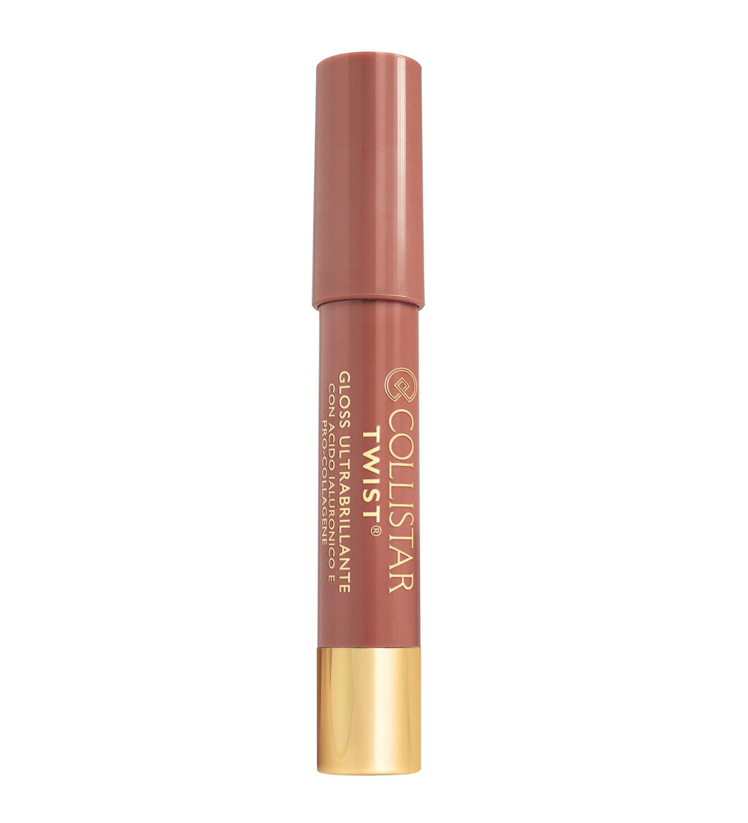 Collistar Twist Ultra-Shiny Lip Gloss 202 Nude - Moisturizing Hyaluronic Acid & Pro Collagen - 2.5g Stick Format - Shop Internationally! - Buy Online on SooperMarket.com