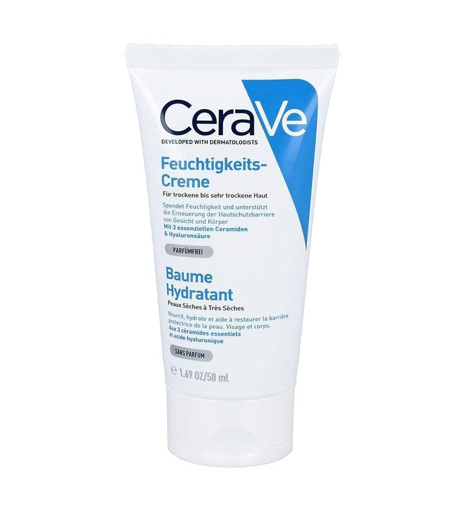 CERAVE Moisturising Cream 50 ml - Hydrating Skin Care - Buy Now for International Shipping - Buy Online on SooperMarket.com