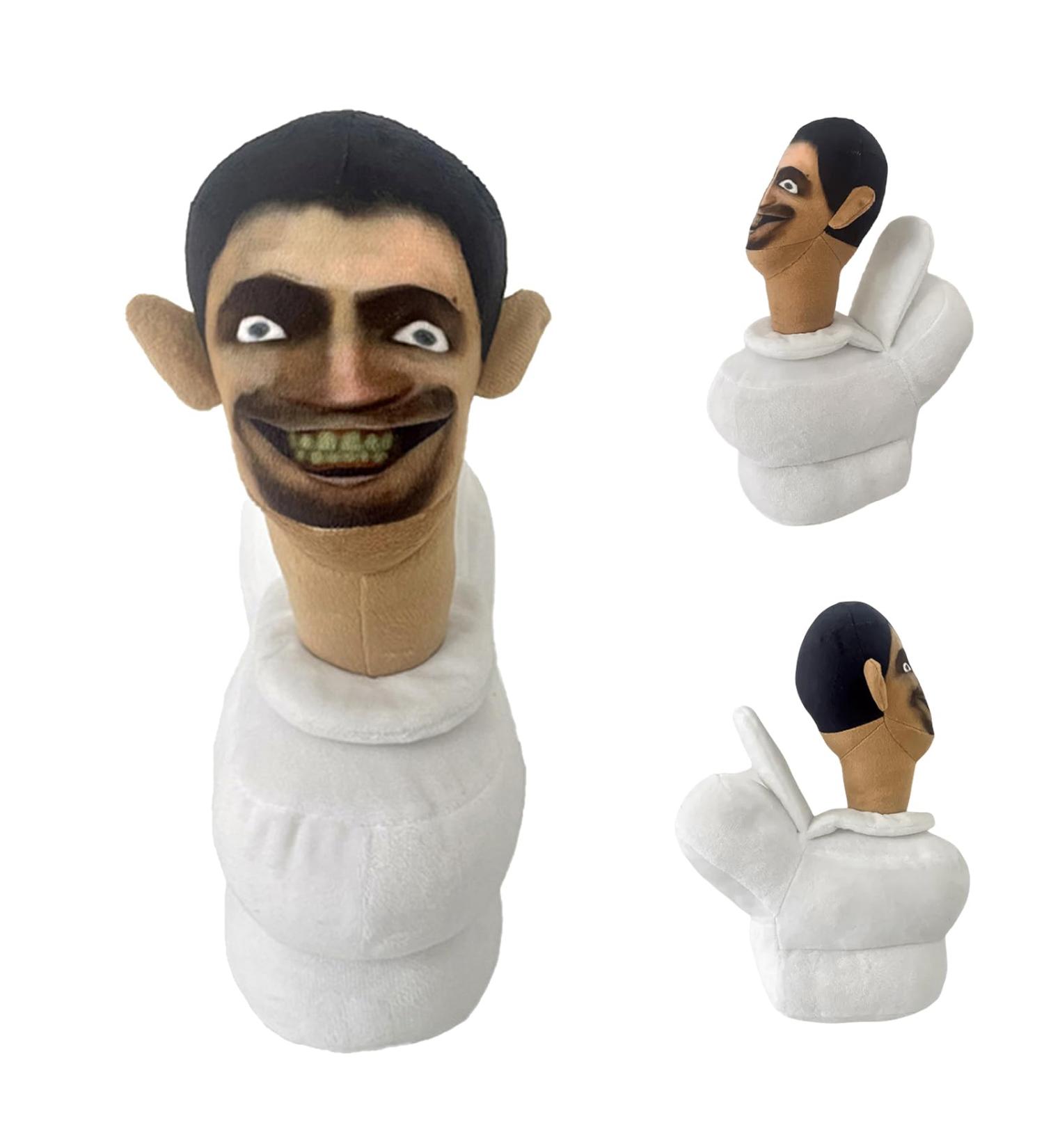 30CM Skibidi Toilet Plush Figure - Funny Stuffed Animal Doll Toy for Kids - Ideal Gift for Birthday, Halloween, Thanksgiving, Christmas - Buy Online on SooperMarket.com