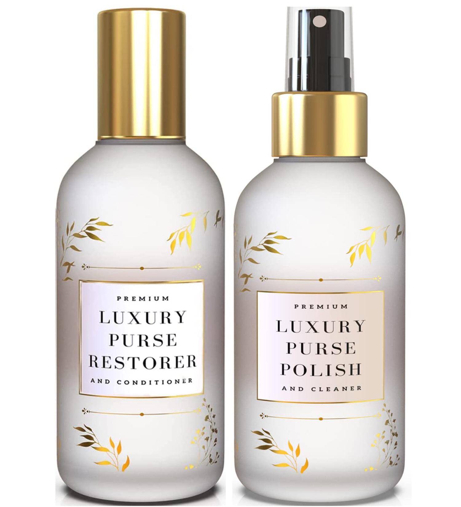 Leather Purse Cleaner & Conditioner for Handbags, Designer Bags, and Luxury Purses by Combat Cleaner