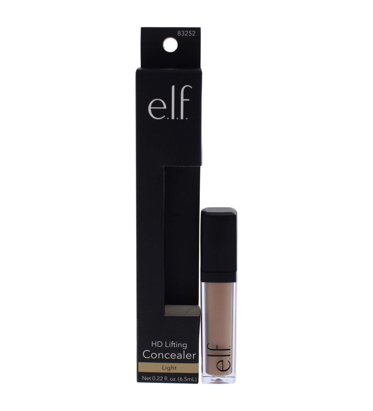 e.l.f. Cosmetics HD Lifting Concealer - Vitamin Infused Formula for Blemish Coverage & Skin Soothing (Light) - Buy Online on SooperMarket.com