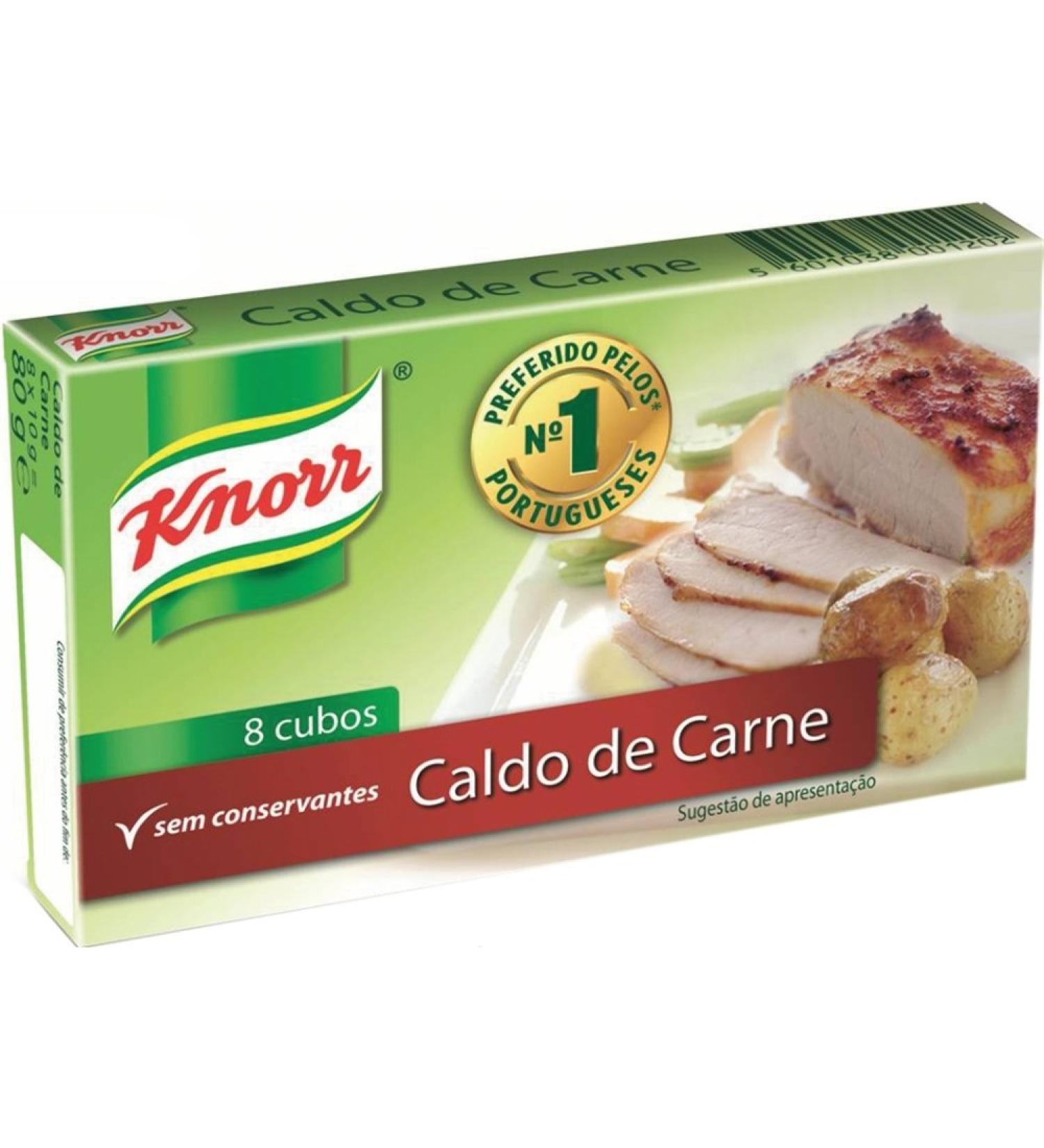 Knorr Bouillon Stock Cubes 80g (Meat)