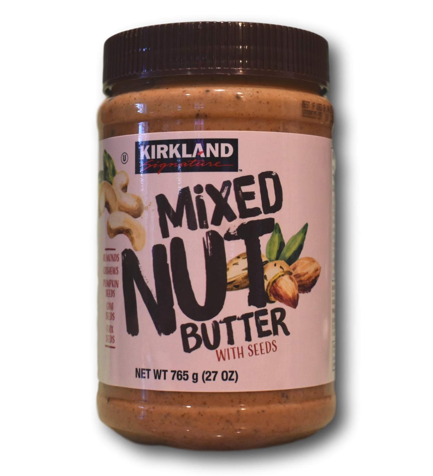 Kirkland Signature Mixed Nut Butter - Nutritious Spread with Almonds, Cashews, and Pecans - Buy Online on SooperMarket.com