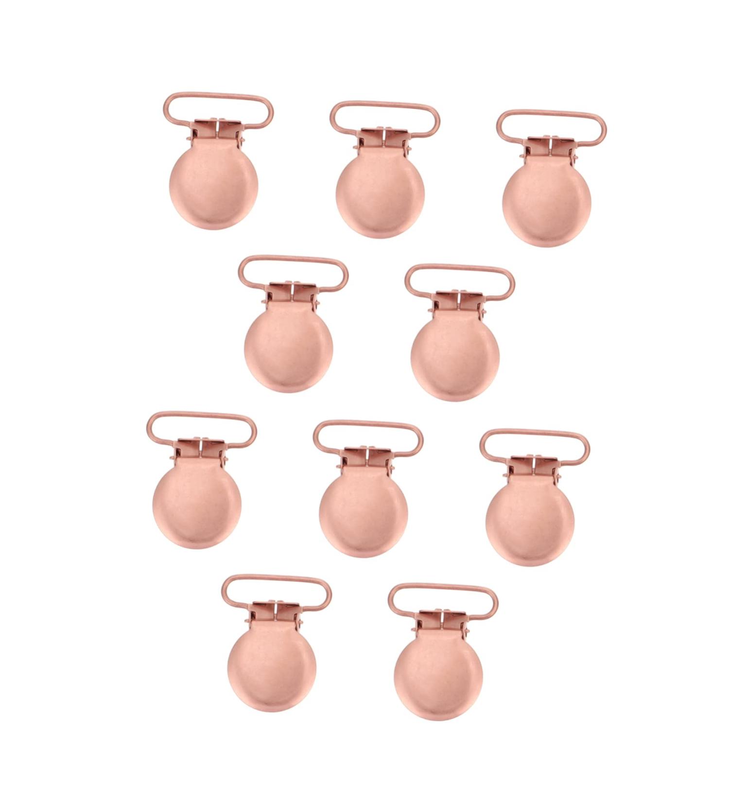Packove 10-Pack Belt Clips with Duck Bill Buckle - 25mm Pacifier & Trouser Stocking Holders - Buy Online on SooperMarket.com