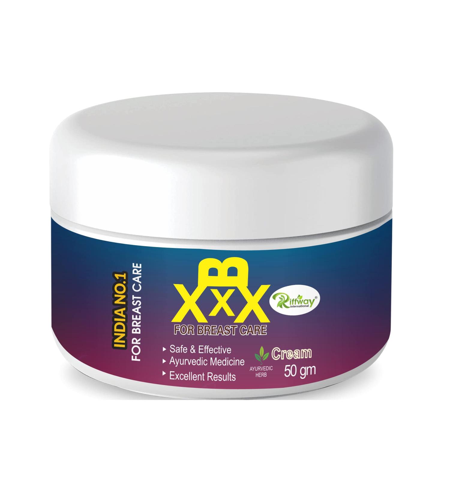 Riffway B XXX 50g Breast Cream - Natural Enlargement & Firming | Nourishing Push Up Bust Solution - Buy Online on SooperMarket.com
