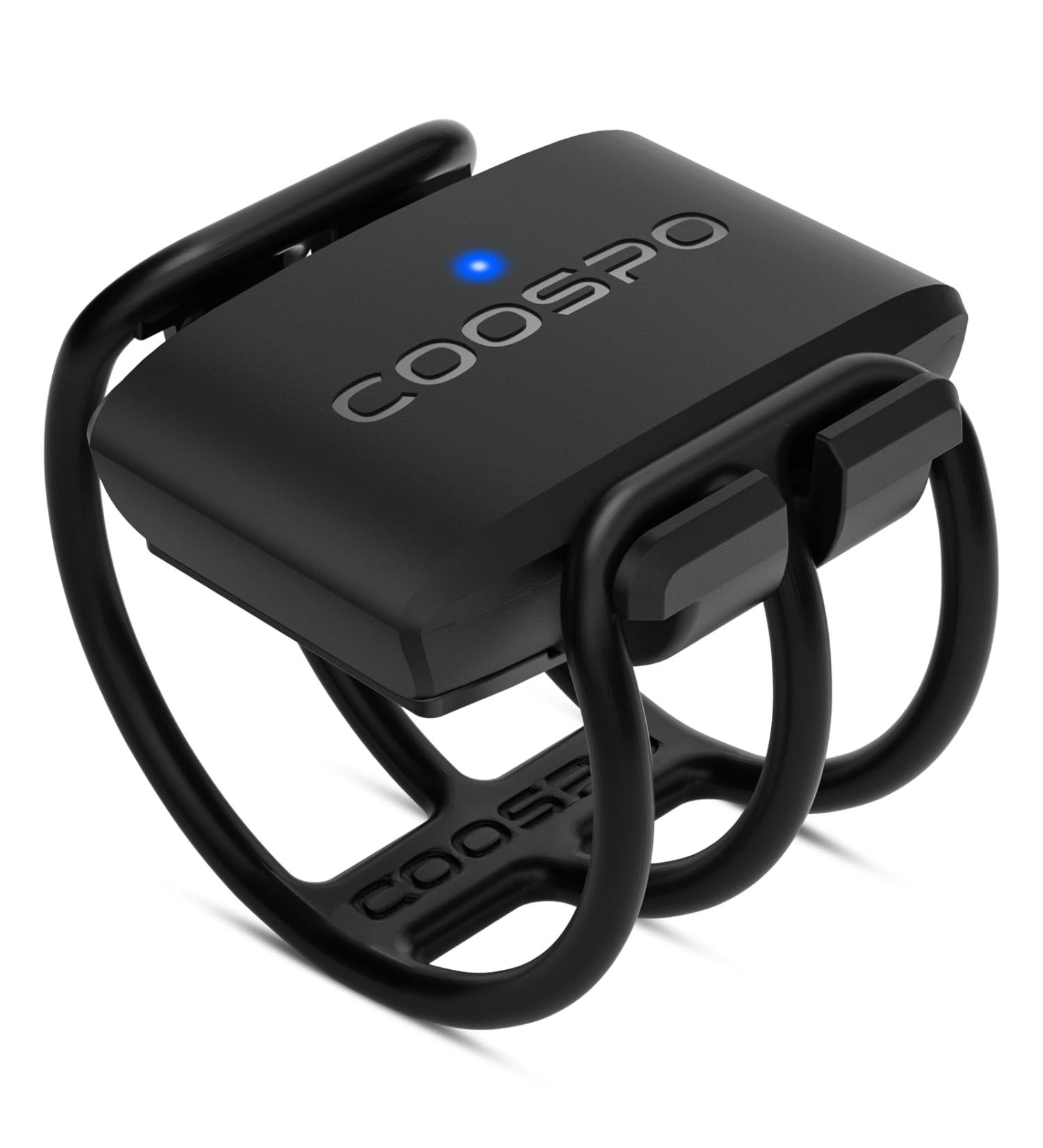 COOSPO BK9S Bluetooth 5.0 Speed & Cadence Sensor - Wireless IP67 Waterproof Bicycle RPM Sensor - Ant+ Compatible Low Energy Technology for Accurate Cycling Performance - Buy Online on SooperMarket.com