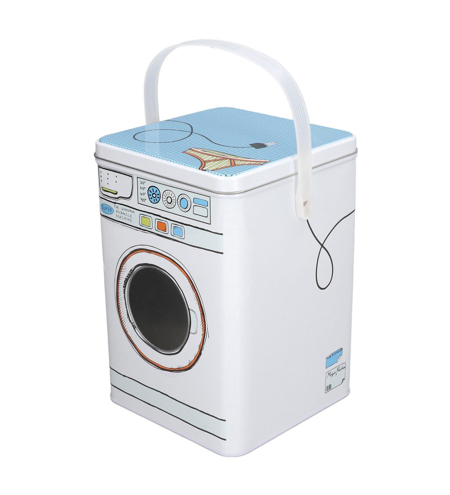 Septpenta Laundry Detergent Powder Container Dispenser Large Capacity See Through Window Cartoon Design for Laundry Detergent Bucket Rice Bucket Organizing Dog and Cat Food Supplies - Buy Online on SooperMarket.com